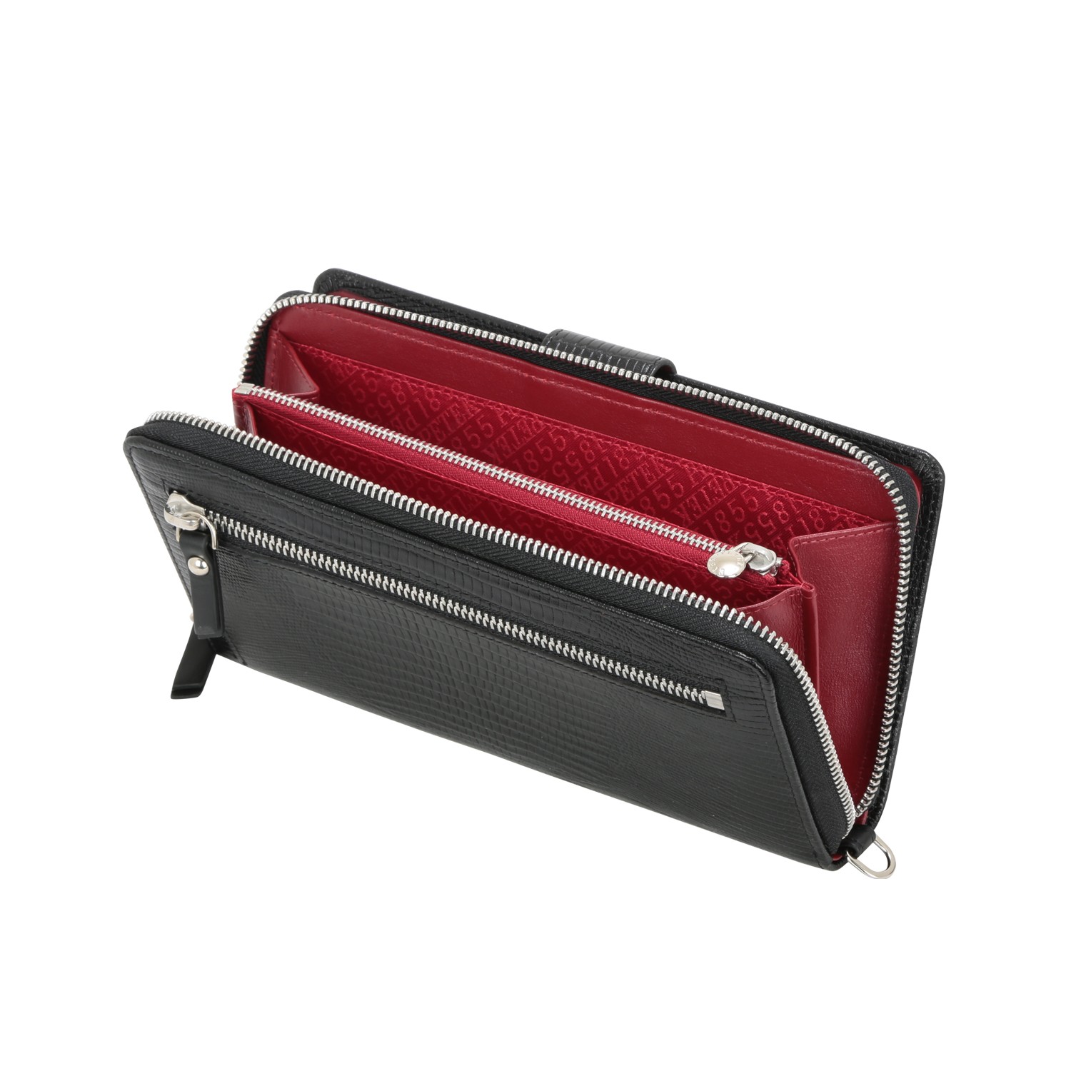 Petek Men's Handbag Black-Red