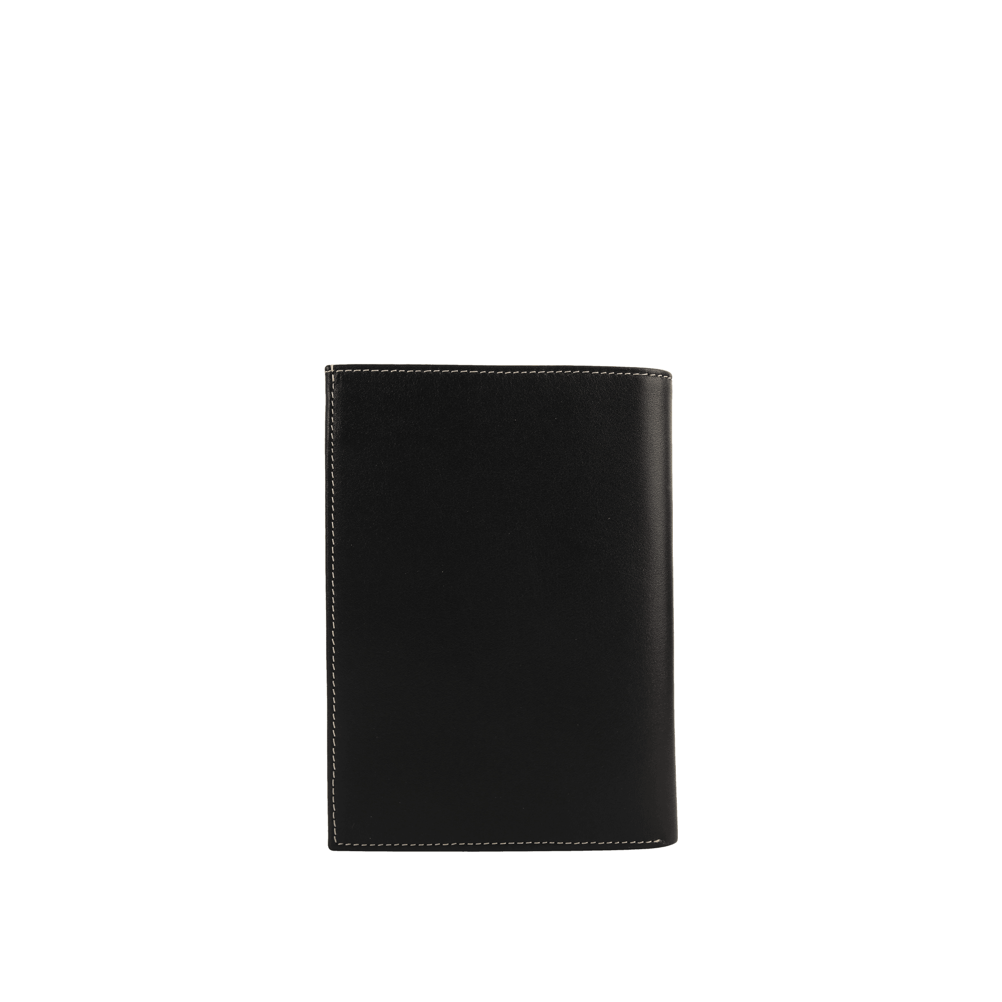 Petek Men's Wallet Contrast Stitching Black