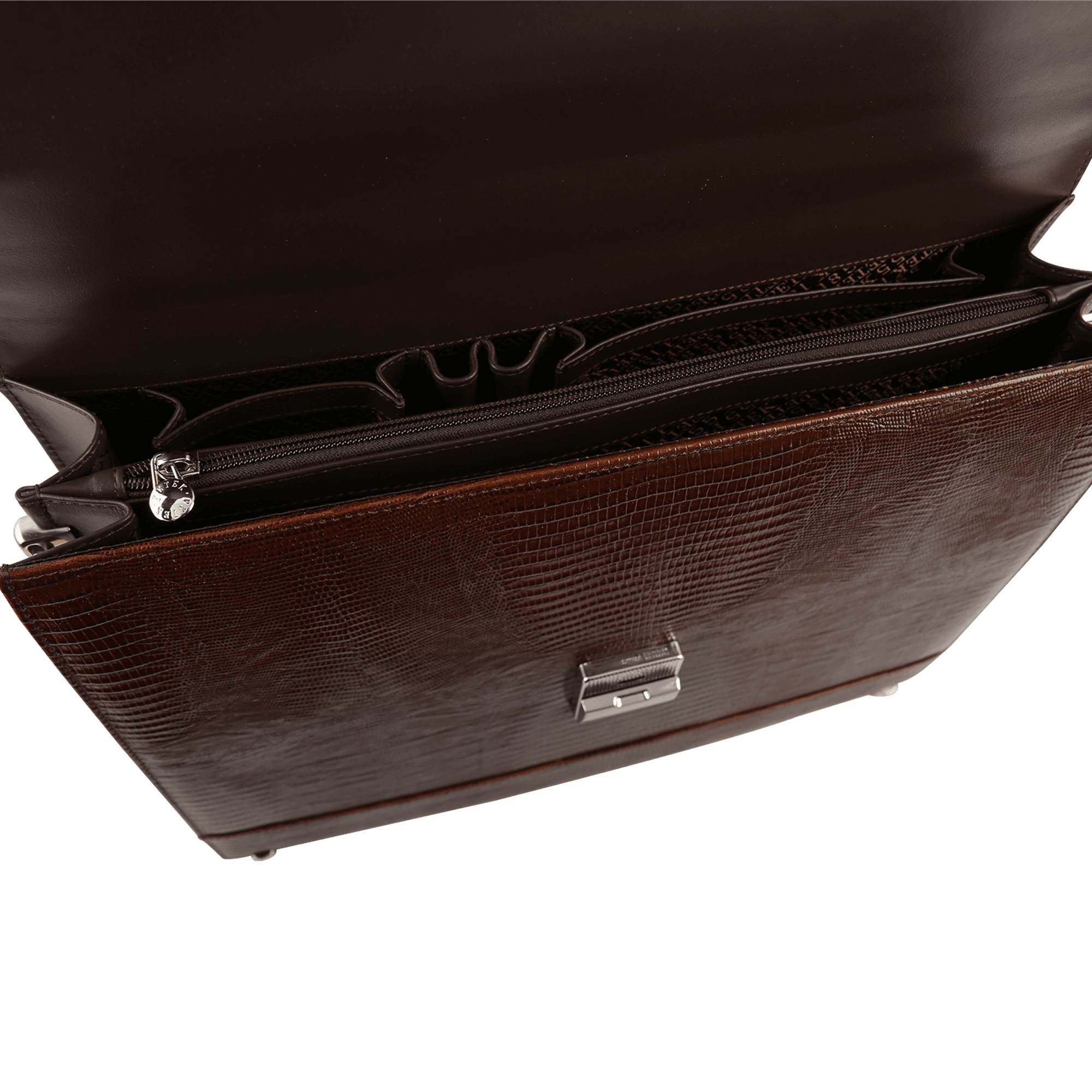 Petek Briefcase Brown