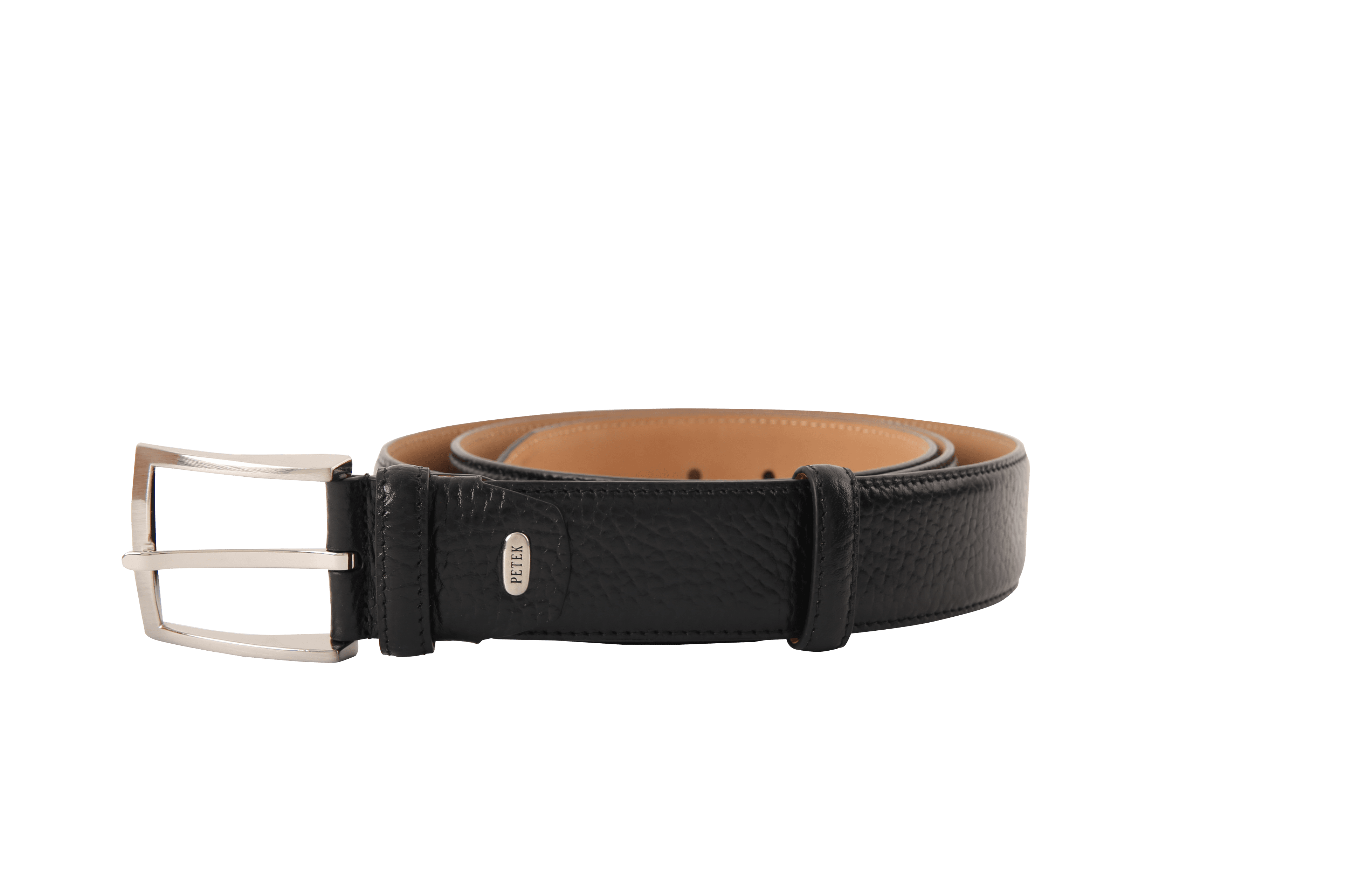 Petek Men's Waist Belt Dark Brown 