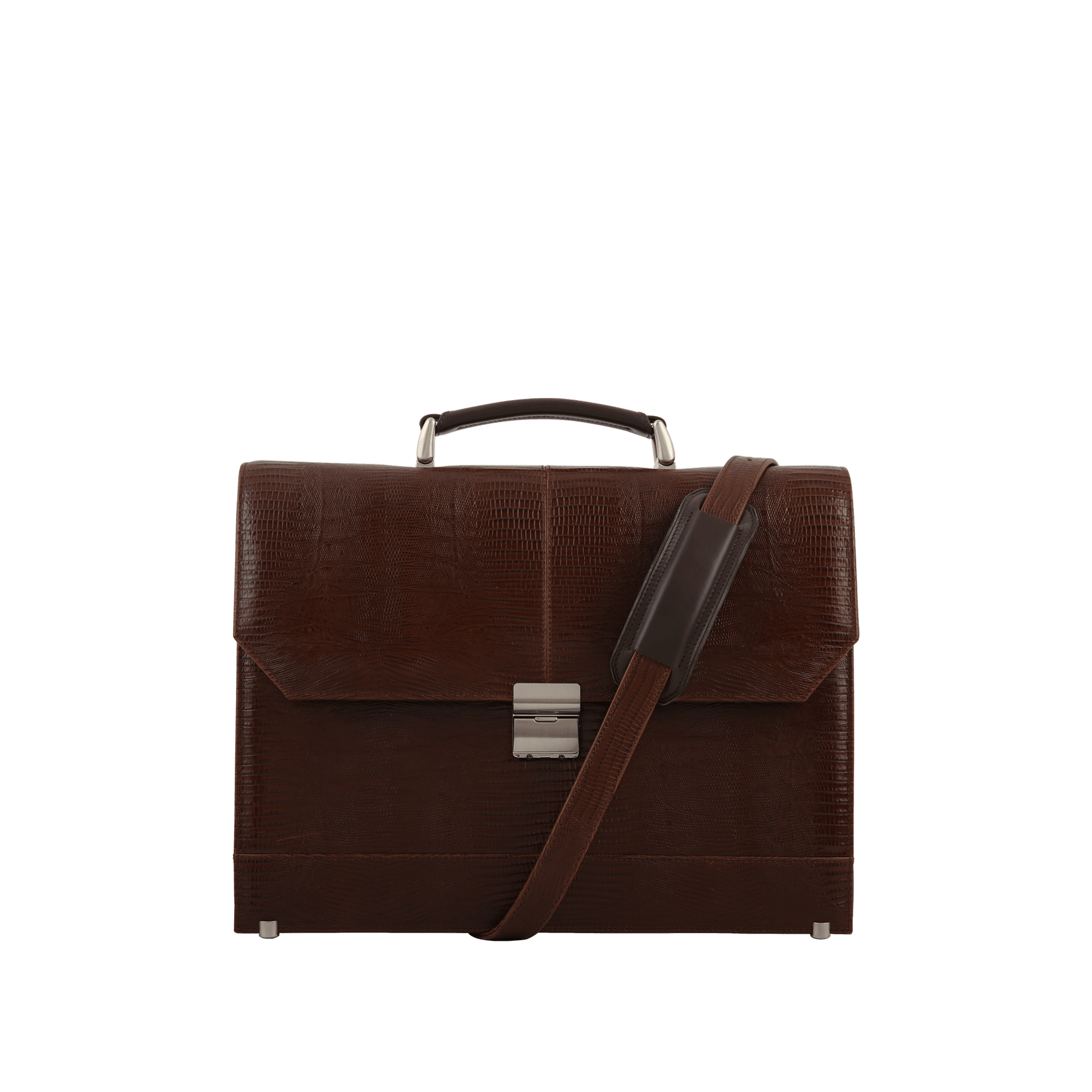 Petek Briefcase Brown