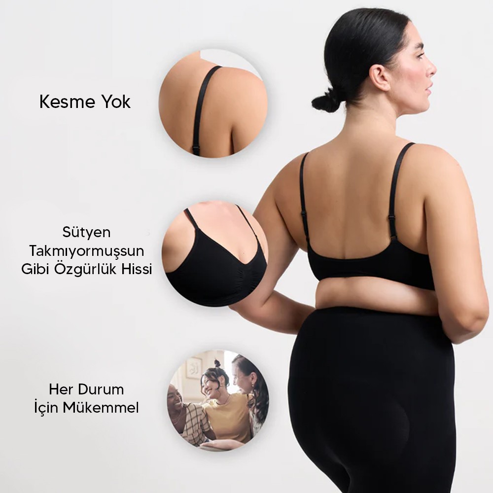 Kadın Rahat Pamuklu Bralet