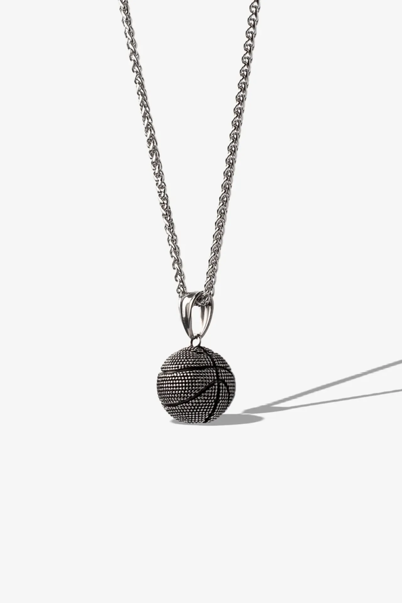 Basket Topu Çelik Kolye