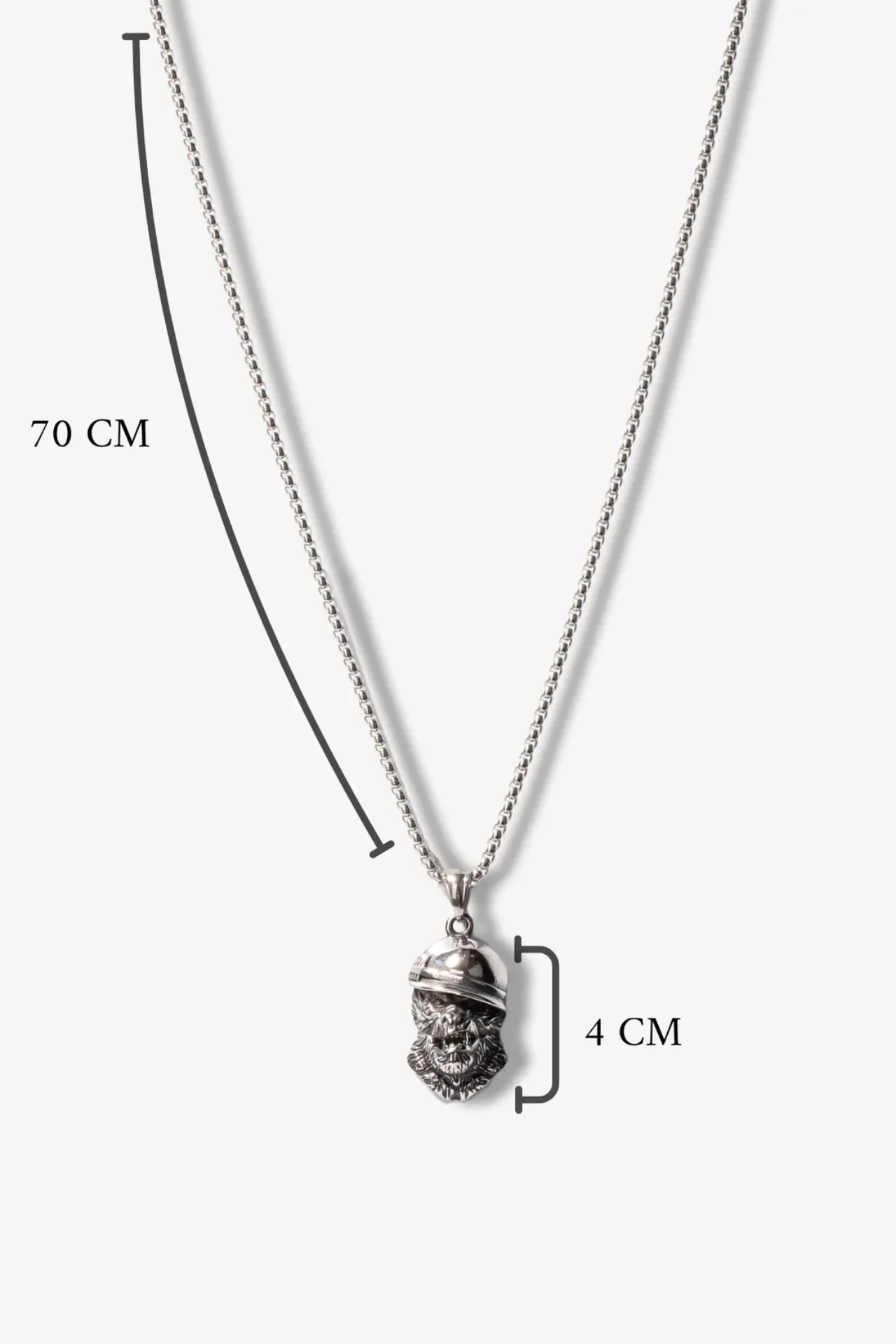 Godzilla Çelik Kolye