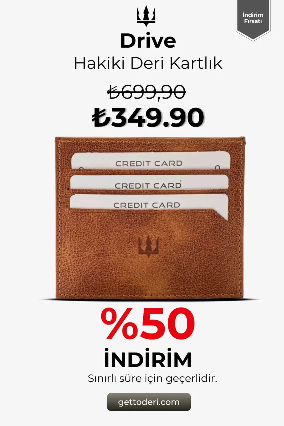 Drive Hakiki Deri Kartlık