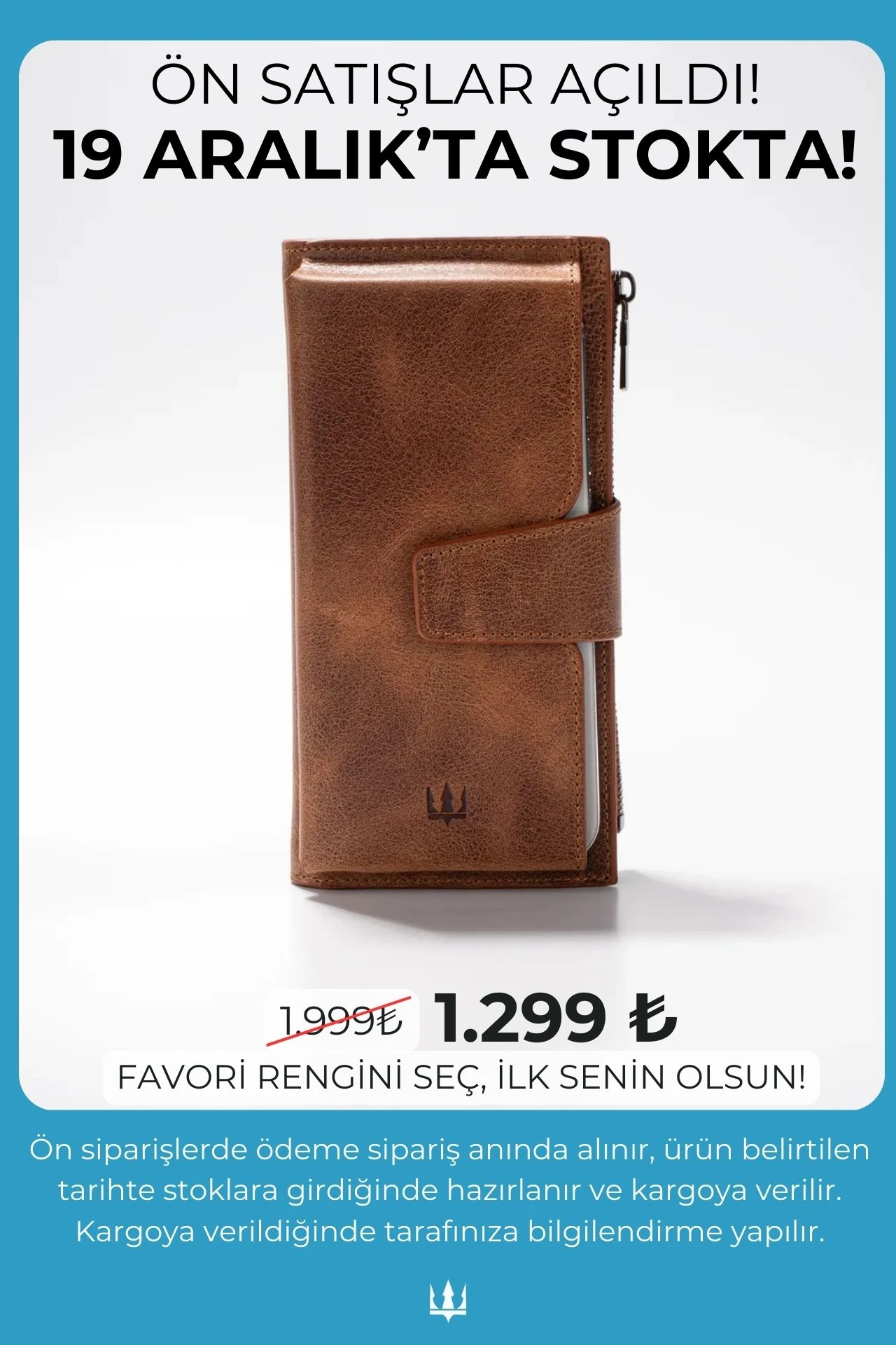 Zoe Telefon Hazneli Hakiki Deri Cüzdan