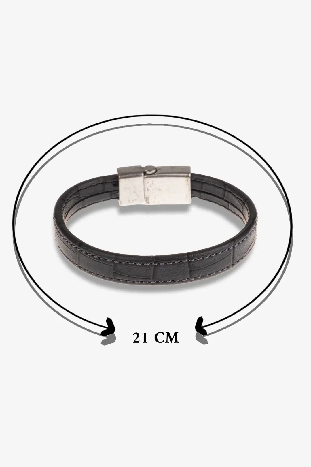 Python Hakiki Deri Bileklik