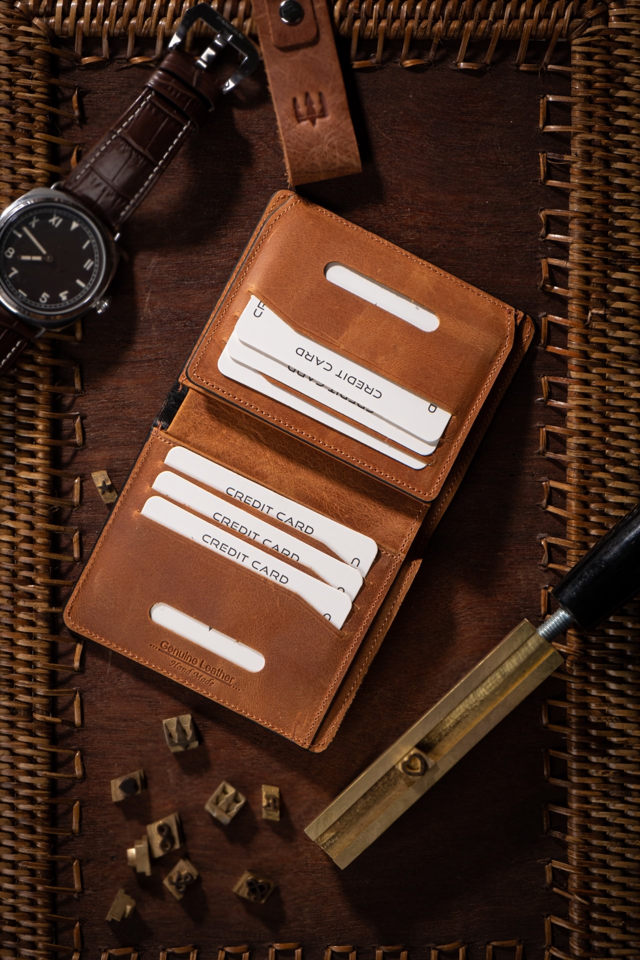 Rota Hakiki Deri Cüzdan