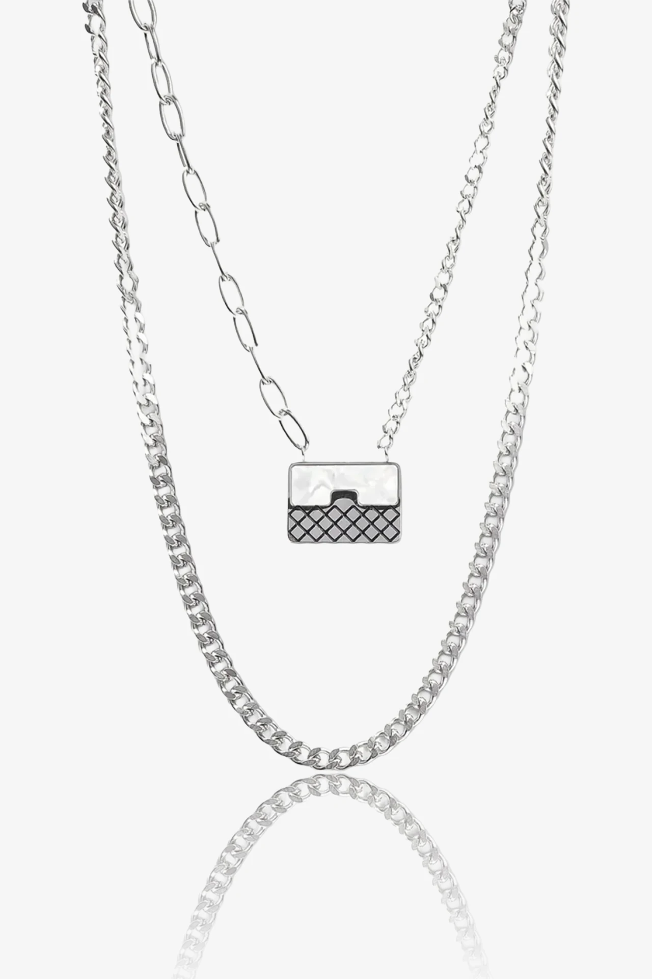 Chain Bag Çelik Kolye