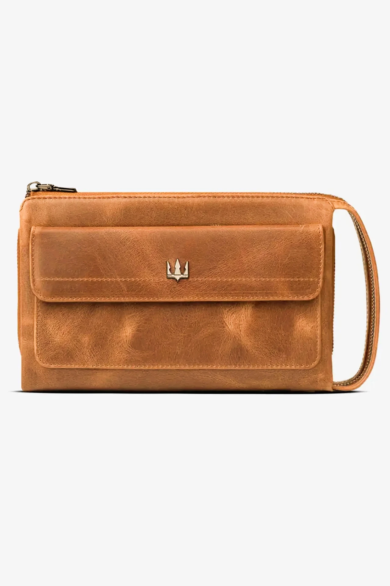 Ombre Hakiki Deri El Çantası