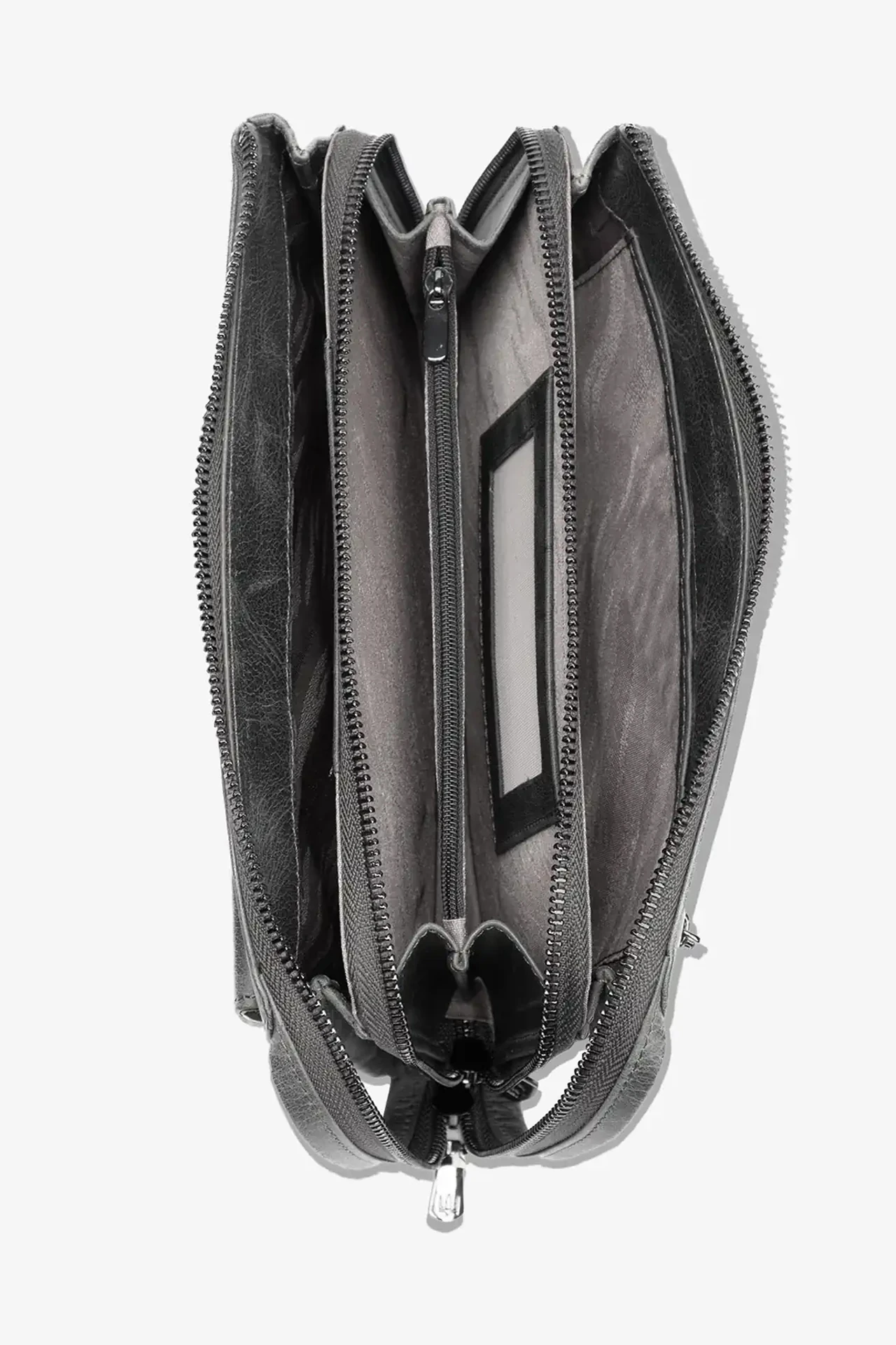 Ombre Hakiki Deri El Çantası