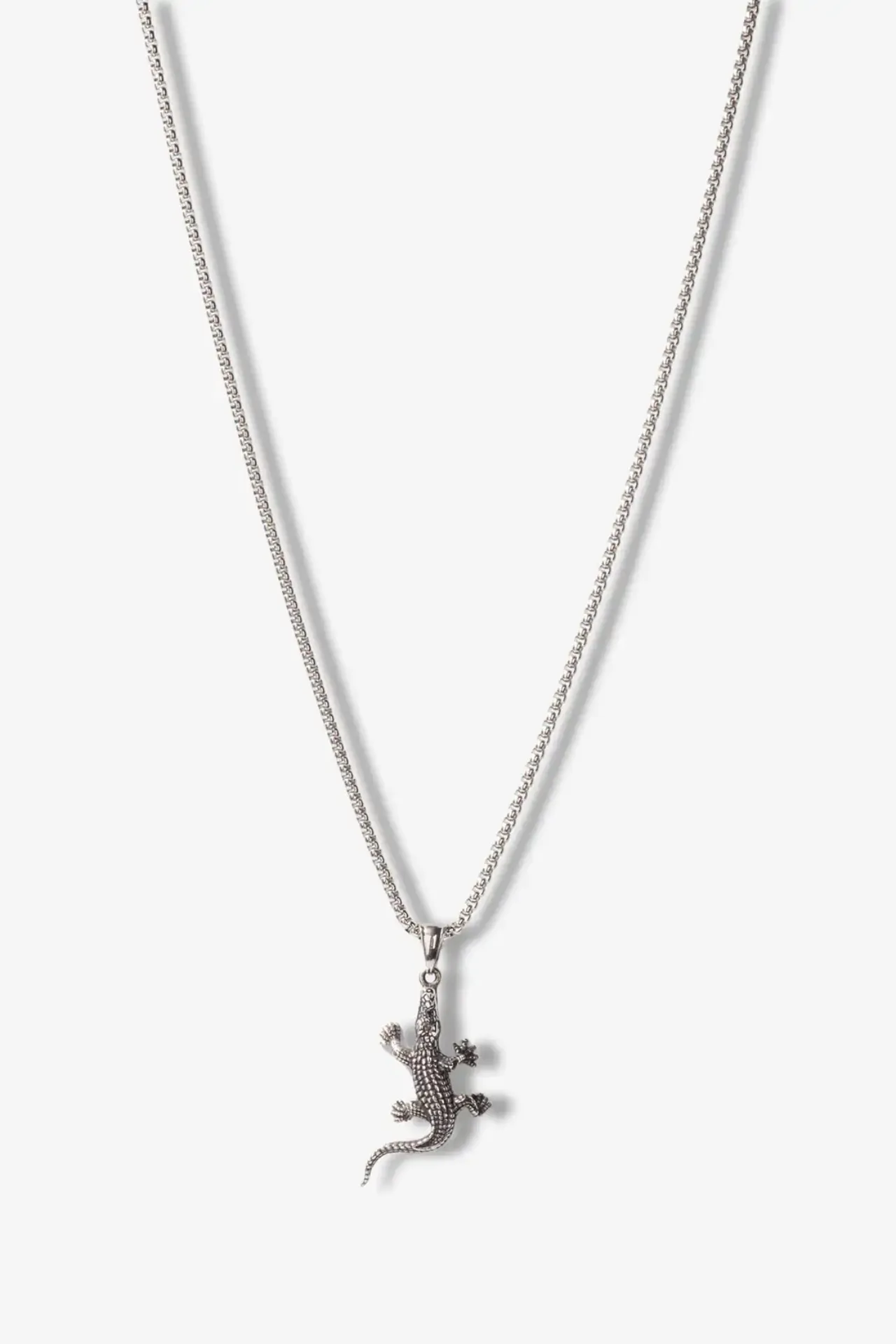 Alligator Çelik Kolye