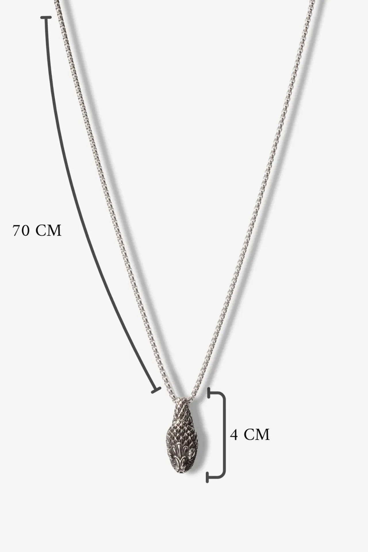 Basilisk Çelik Kolye