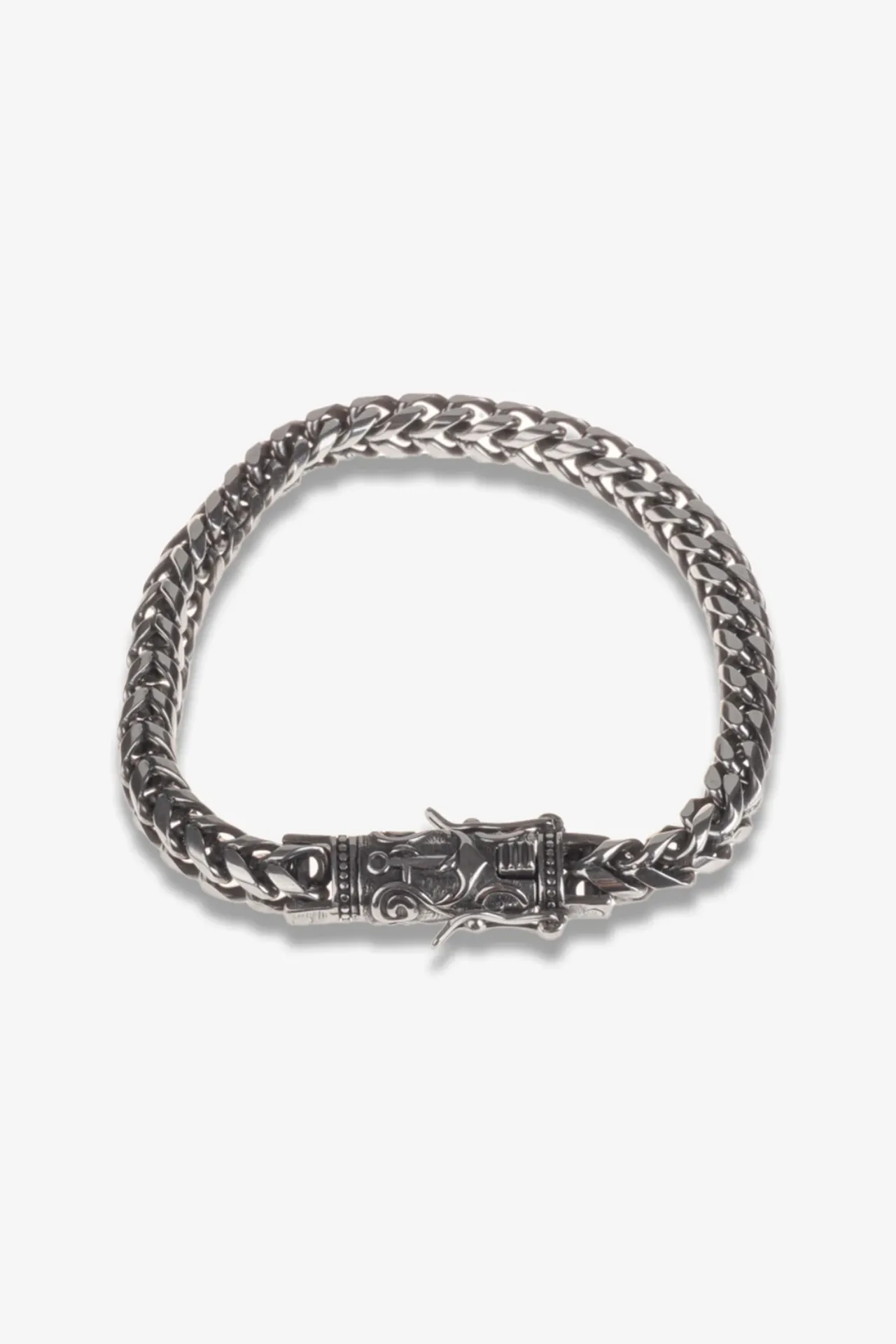 Silver Ancora Çelik Bileklik