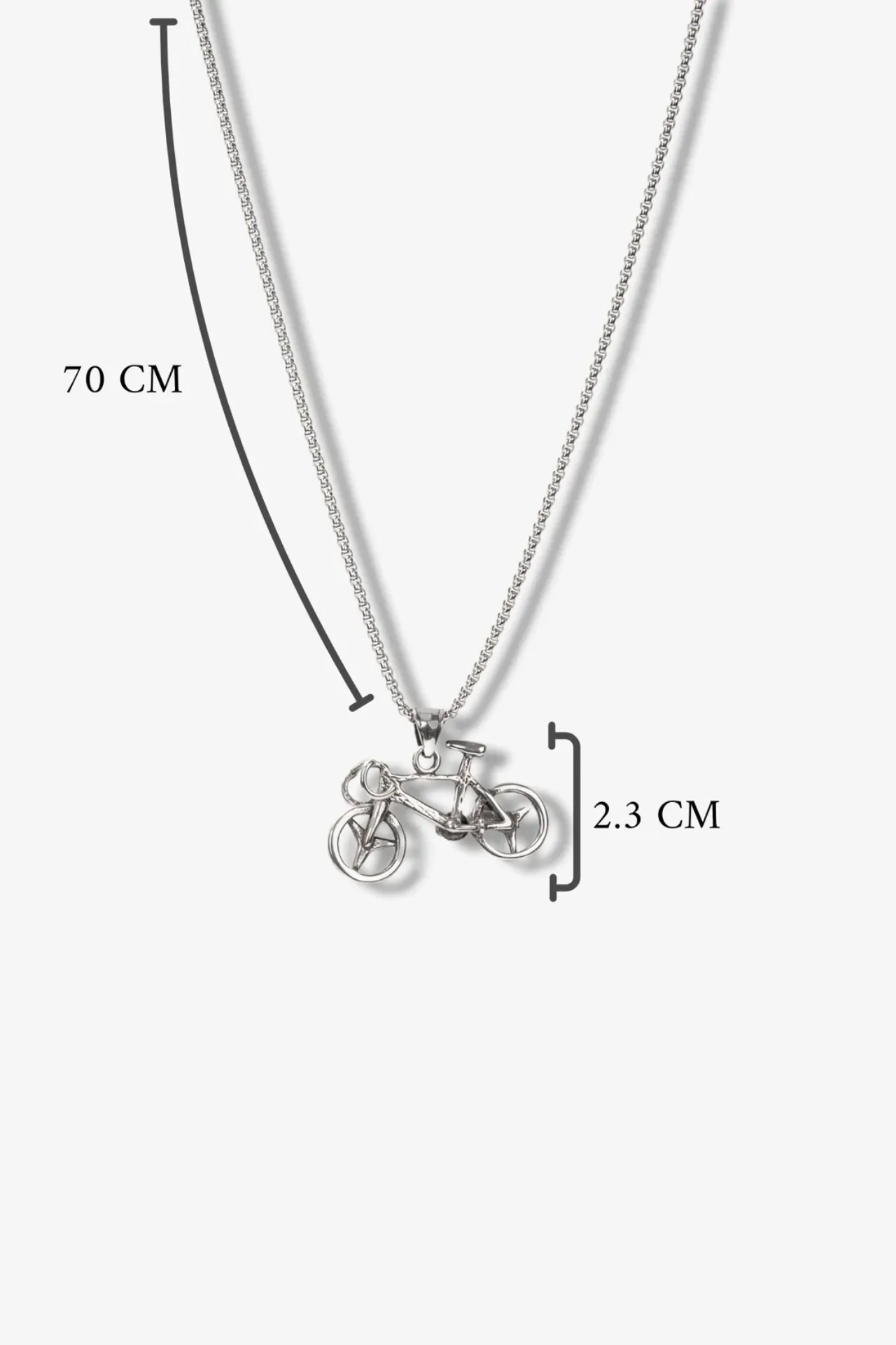 Bike Çelik Kolye