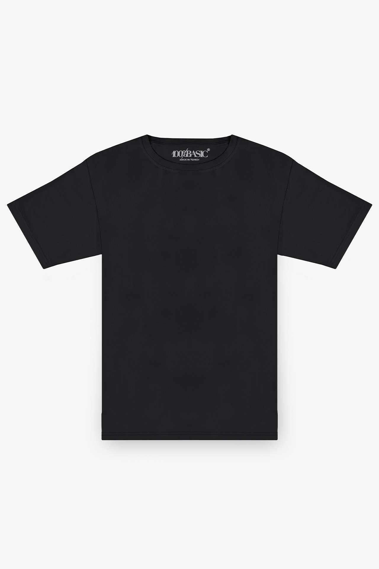 CoolFit Modal Basic Tişört – %95 Modal %5 Likra - SİYAH