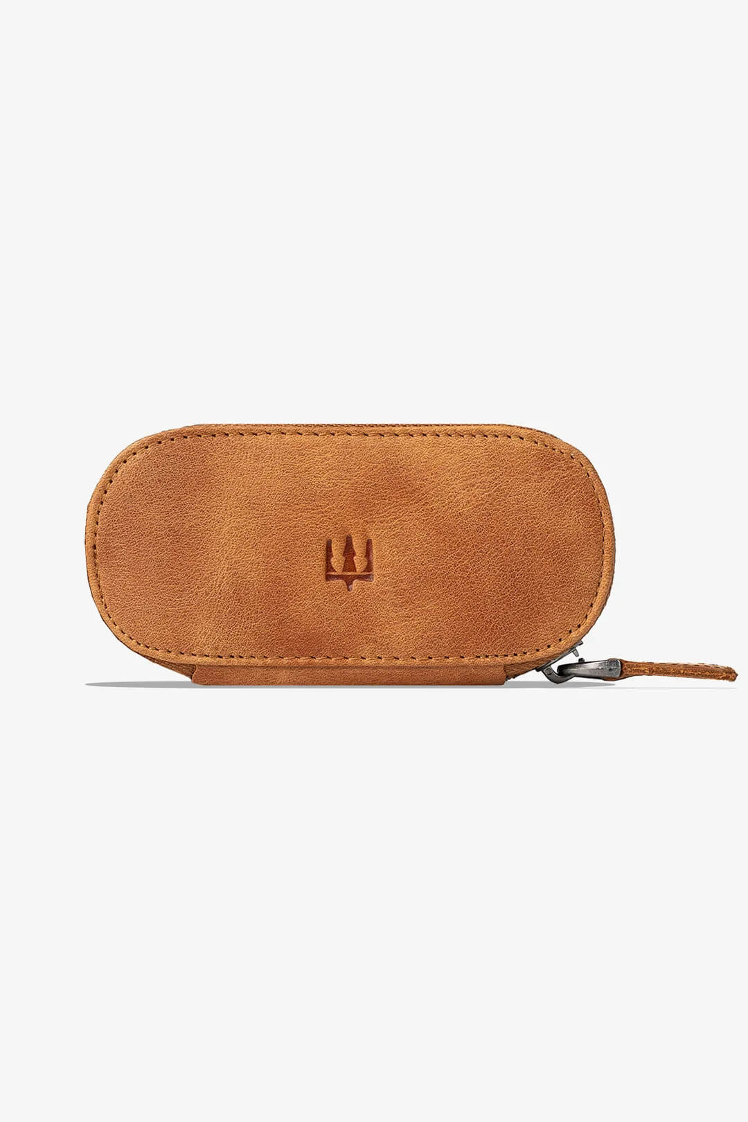 Getto  Hakiki Deri Fermuarlı Anahtarlık