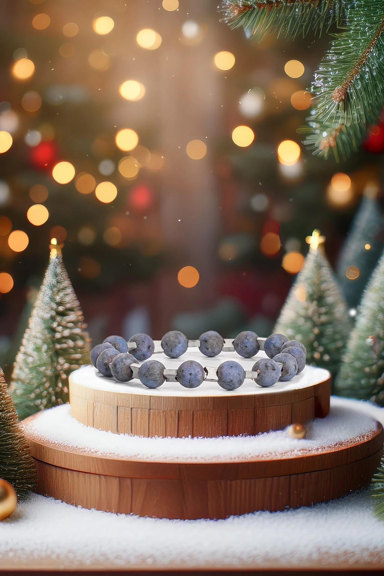 Ice Hematit Bileklik