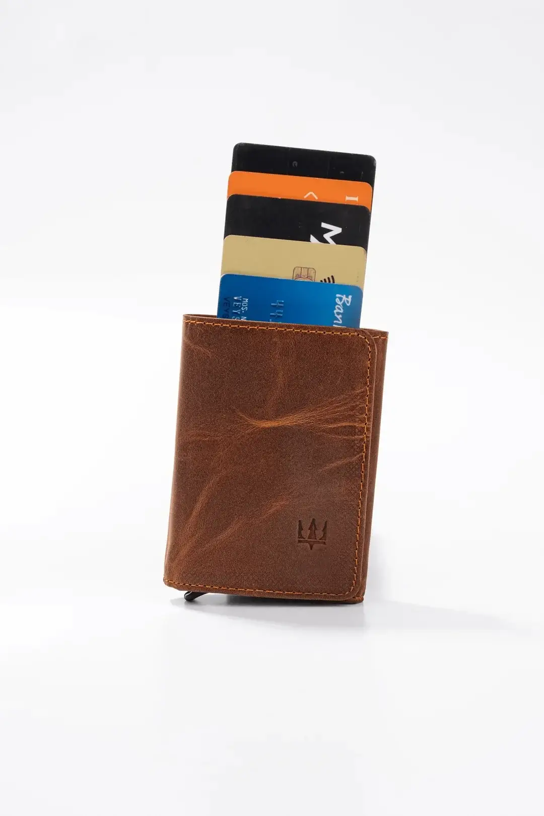 Vibe Mekanizmalı Hakiki Deri Cüzdan