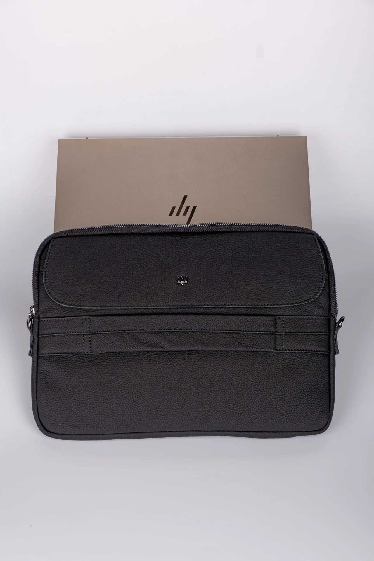 Executive Hakiki Deri Çanta İkili Set