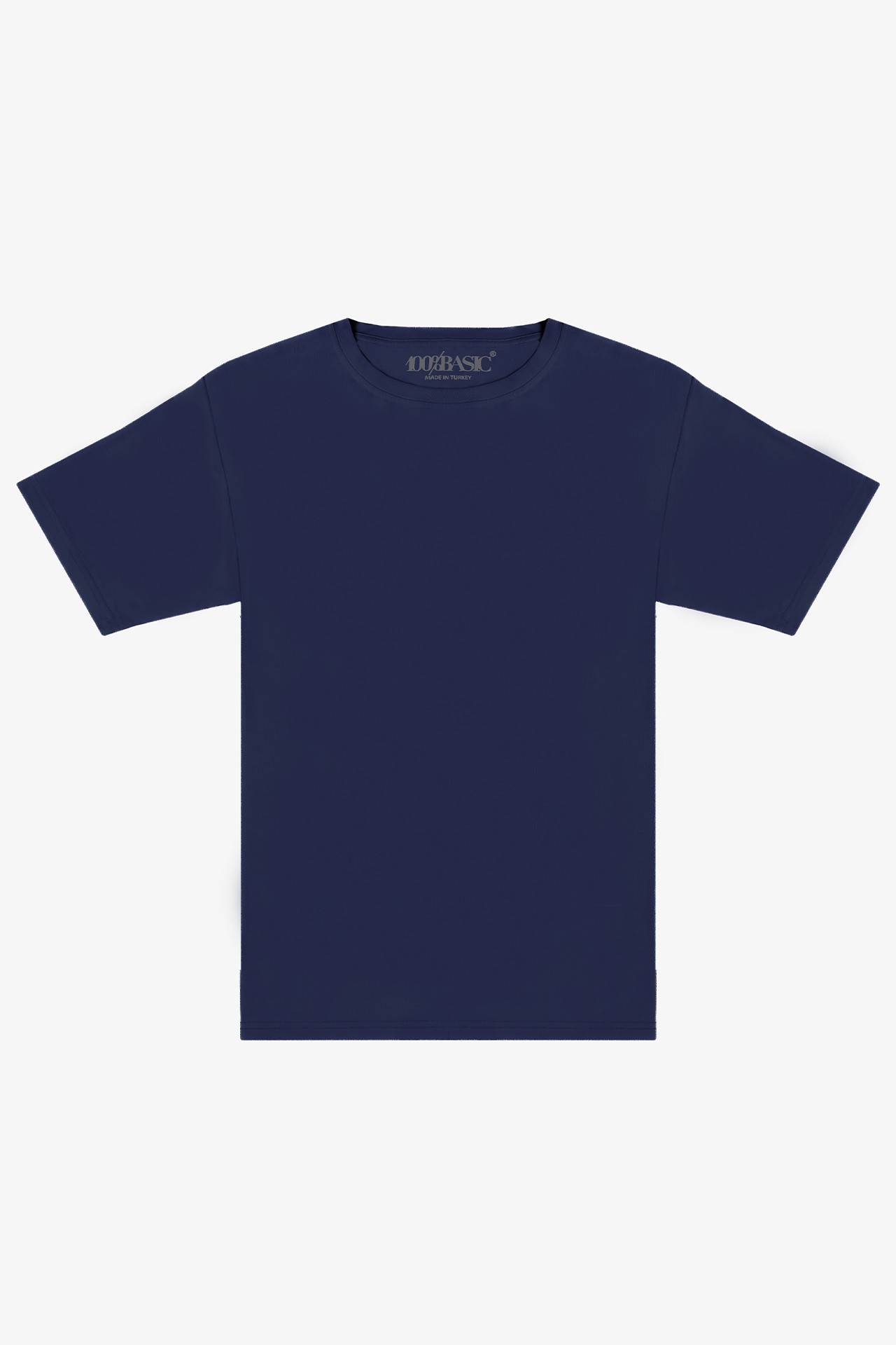 CoolFit Modal Basic Tişört – %95 Modal %5 Likra - LACİVERT