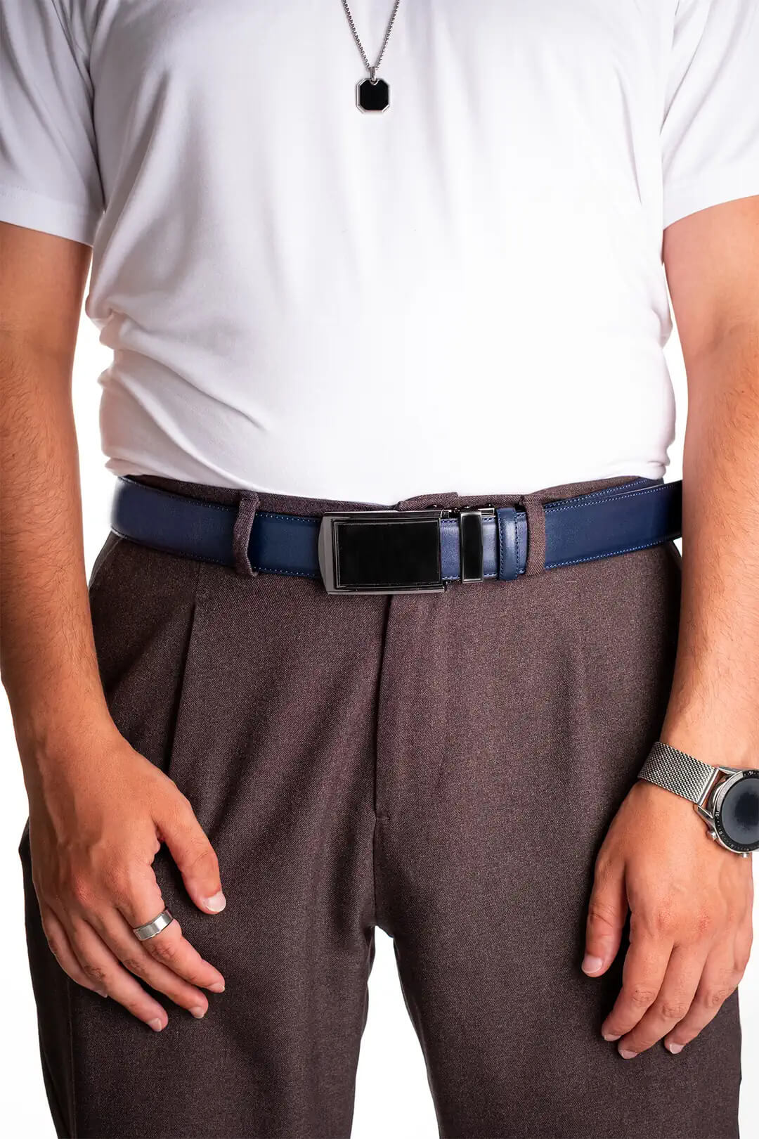 Real Hakiki Deri Otomatik Kemer 3.5cm