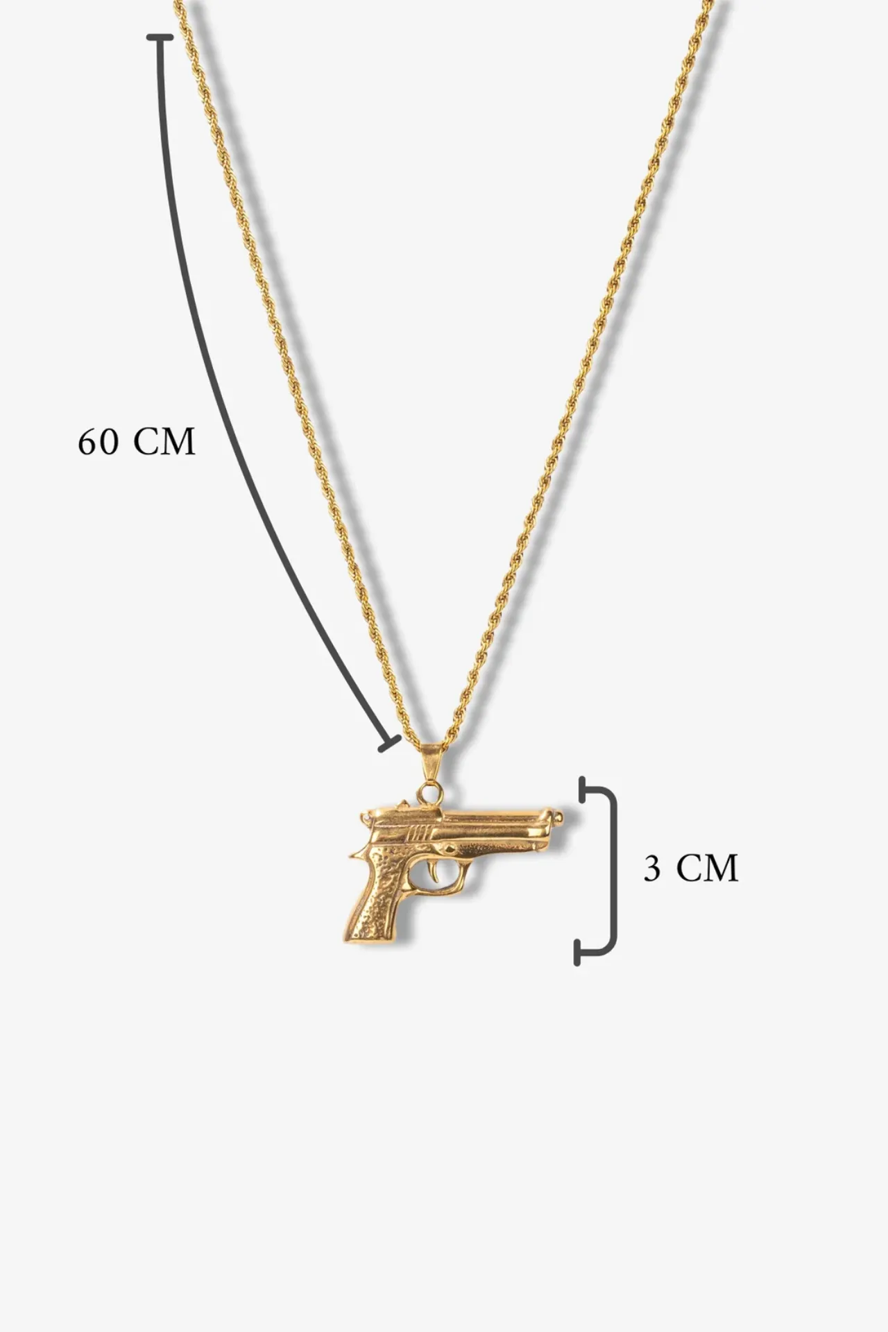 Dessert Çelik Kolye