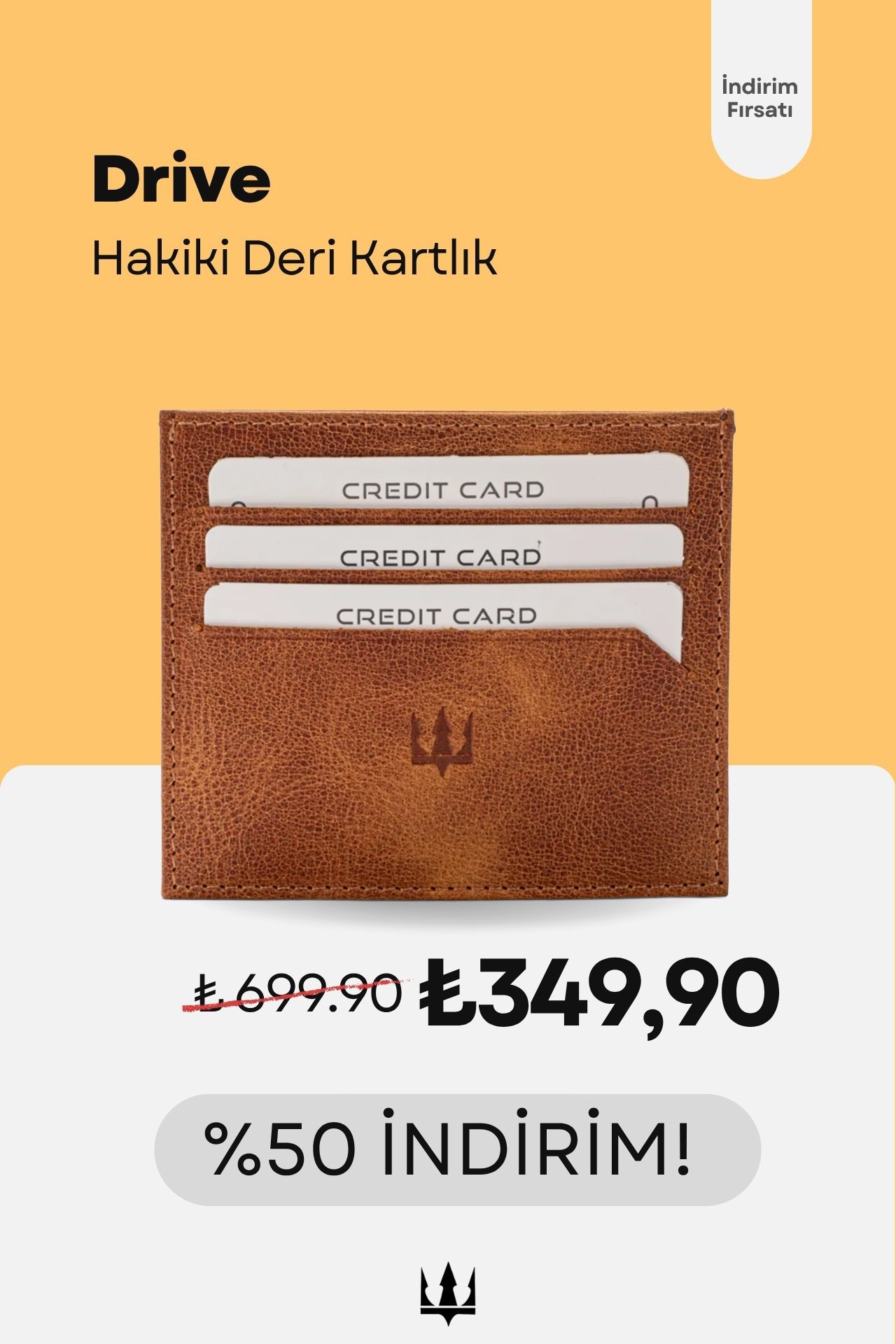 Drive Hakiki Deri Kartlık