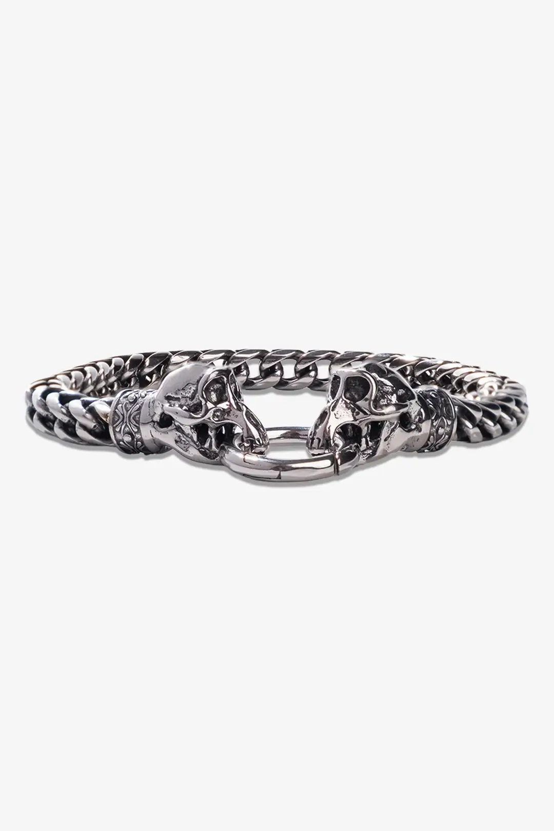 Dragon Skull Çelik Bileklik