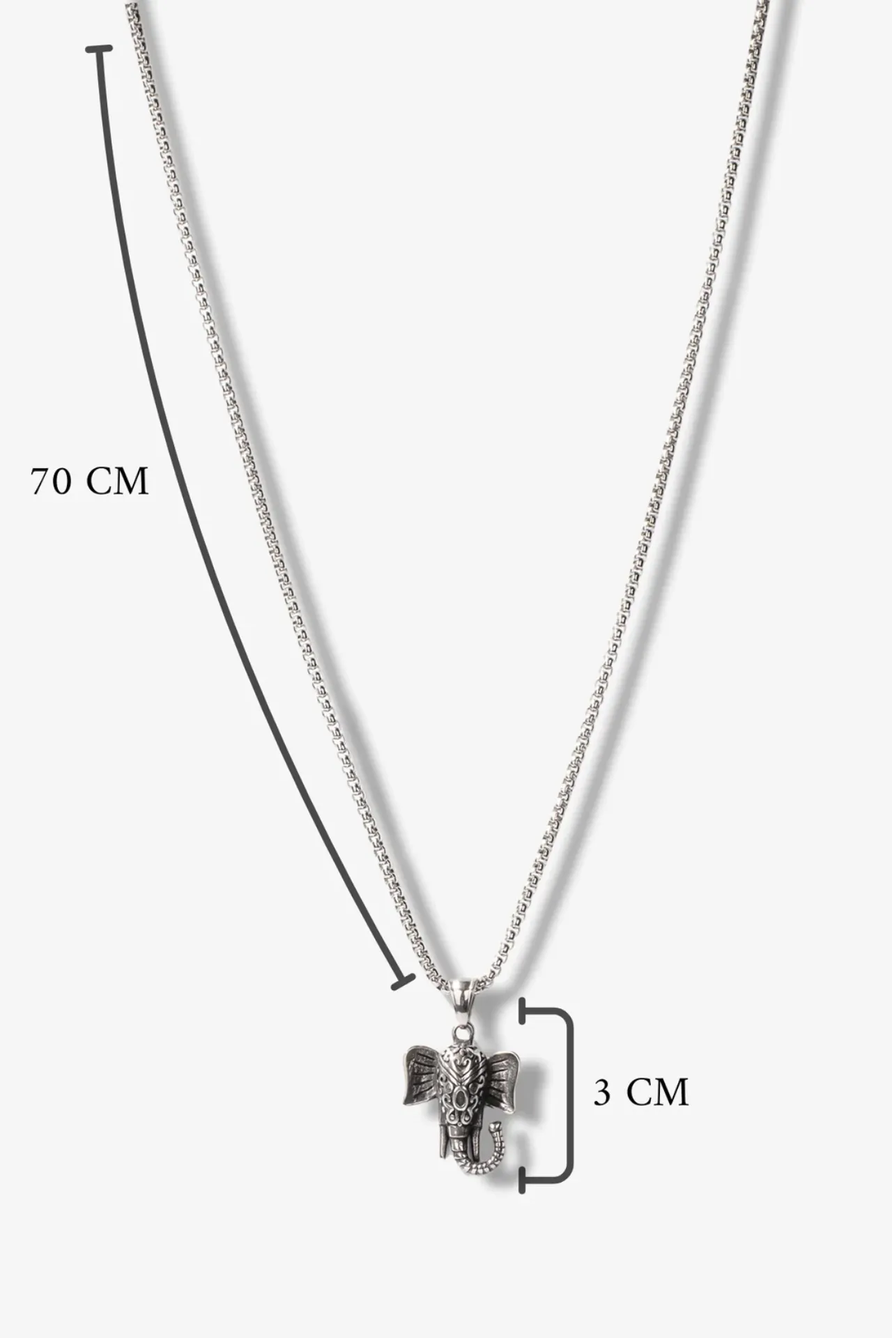 Elephant Çelik Kolye