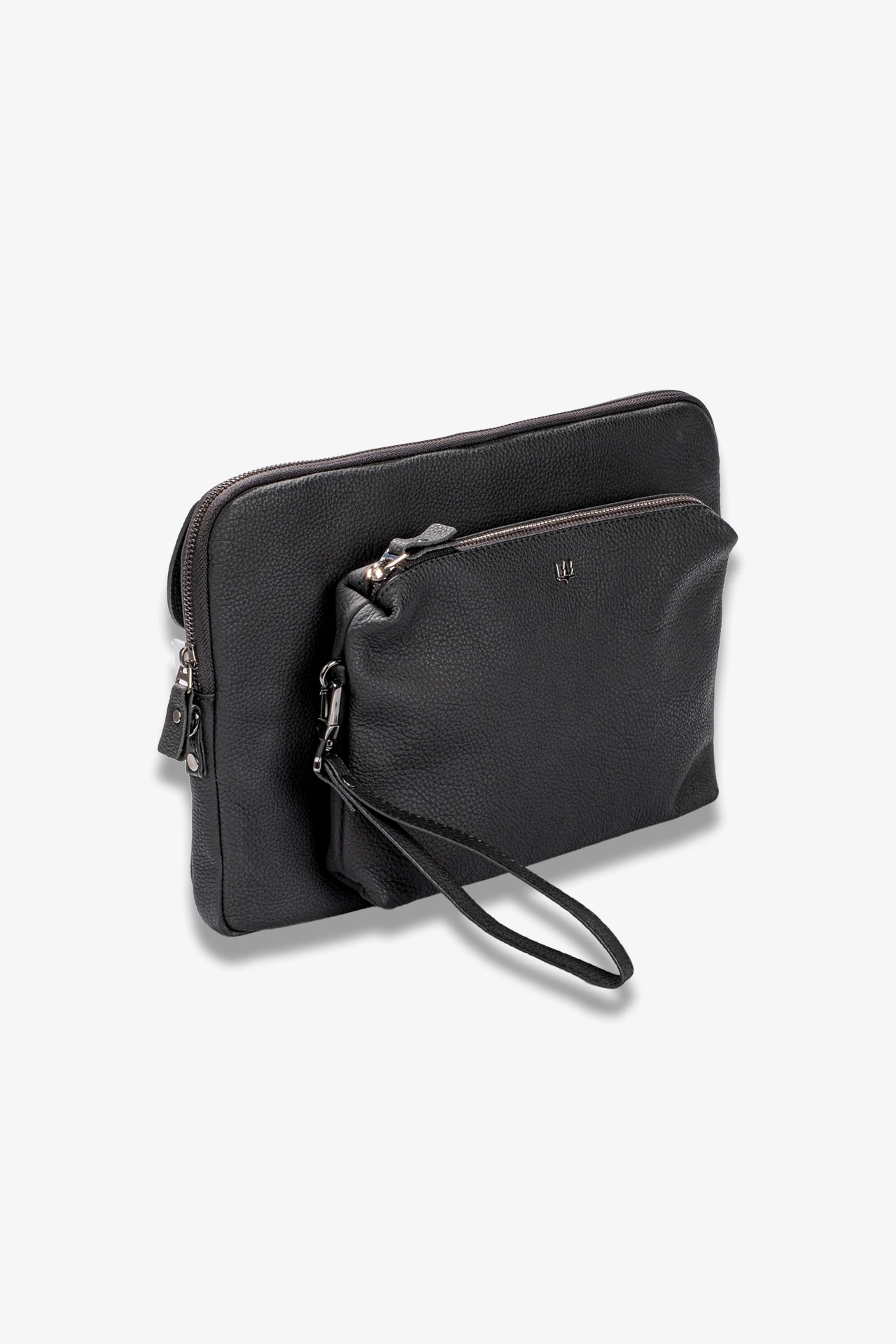 Executive Hakiki Deri Çanta İkili Set