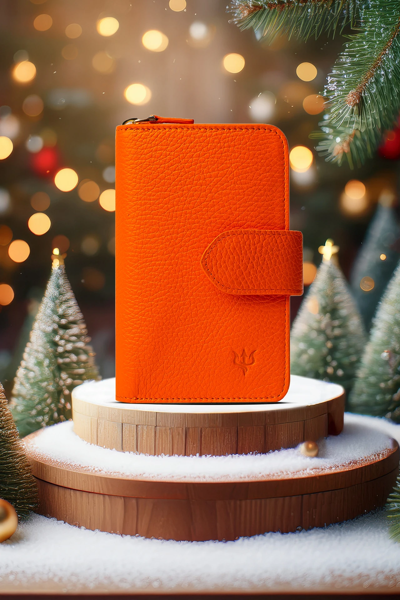 Amor Hakiki Deri Kadın Cüzdan