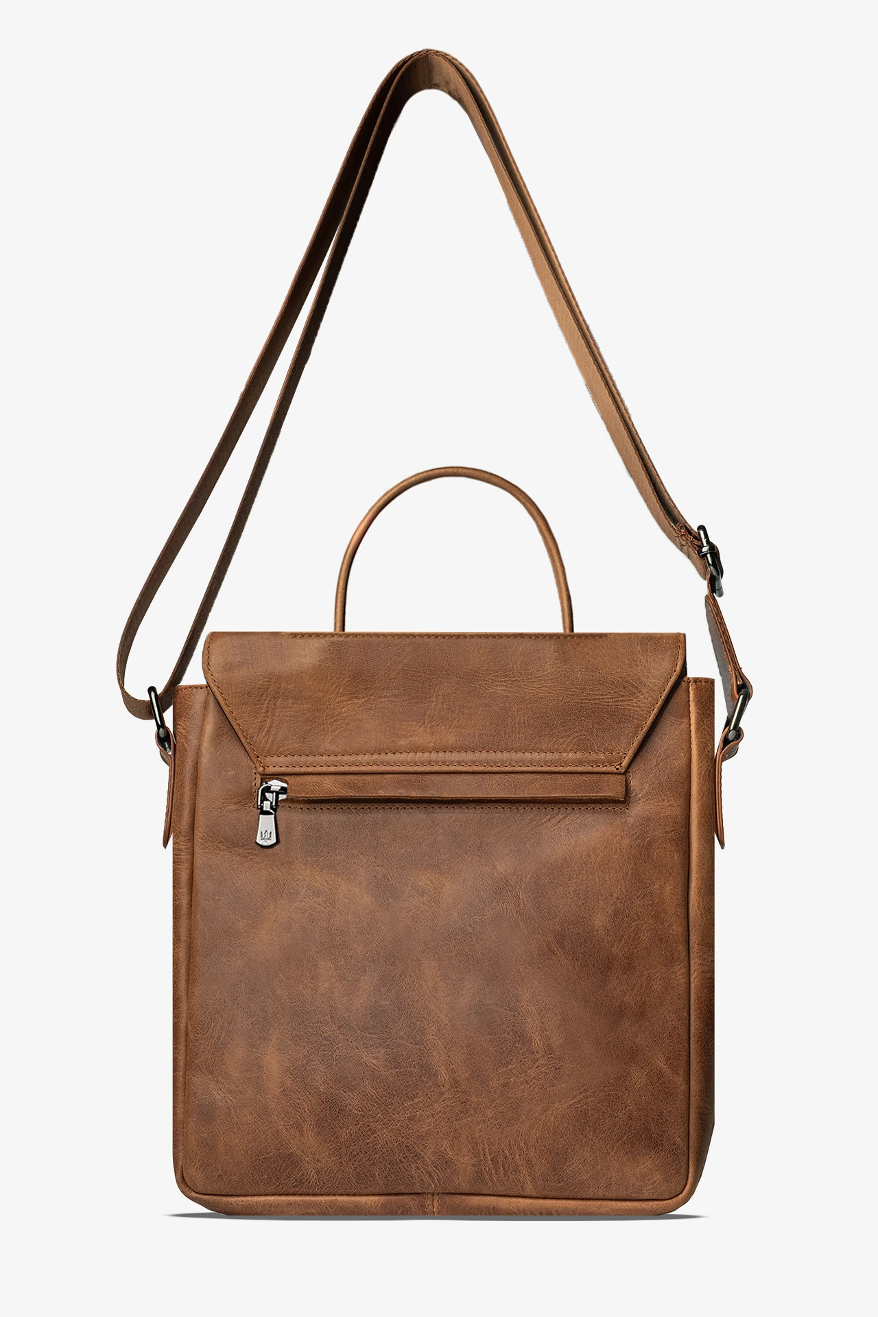 Elegant Hakiki Deri Askılı Çanta