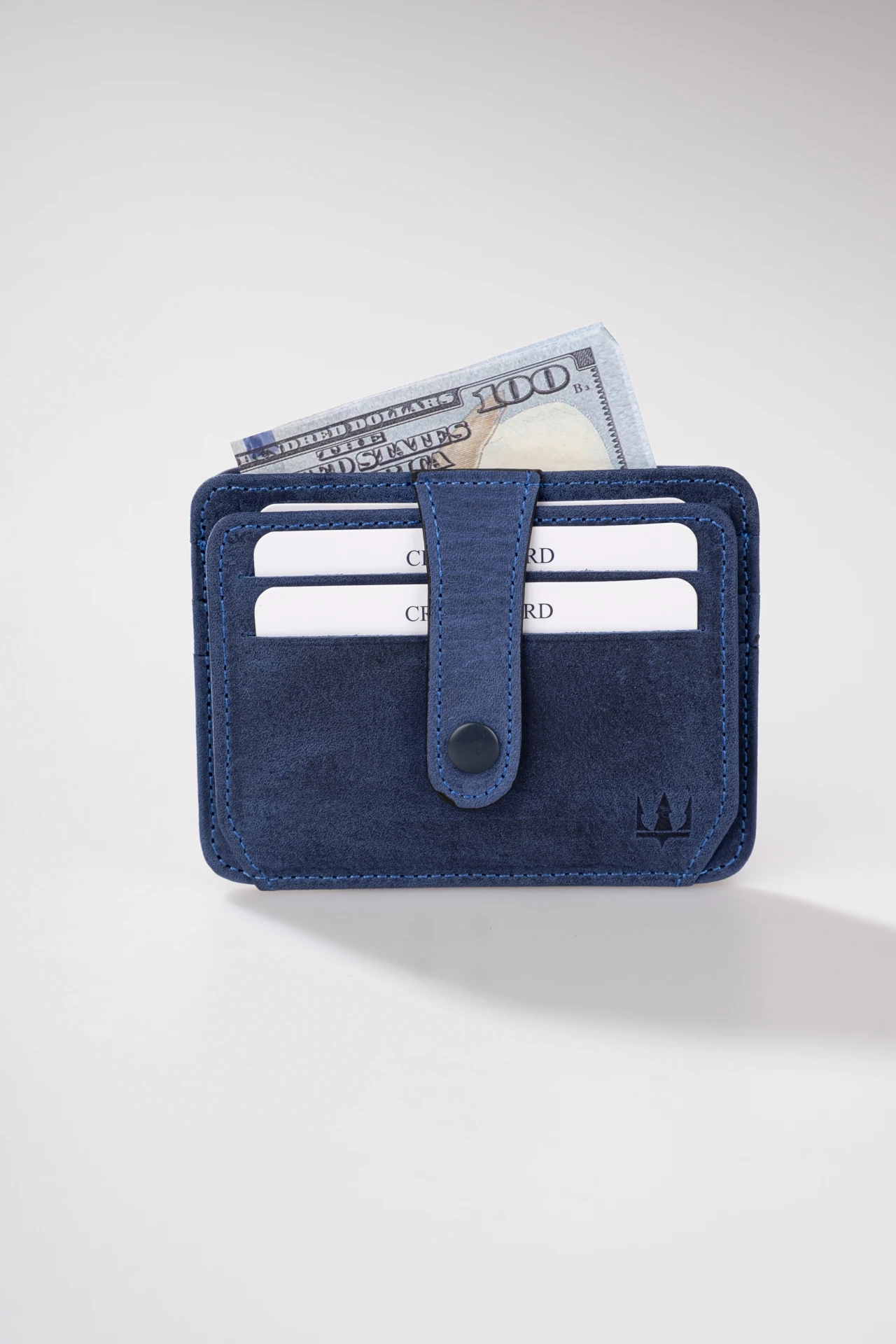 Vento Hakiki Deri Çıt çıtlı Cüzdan