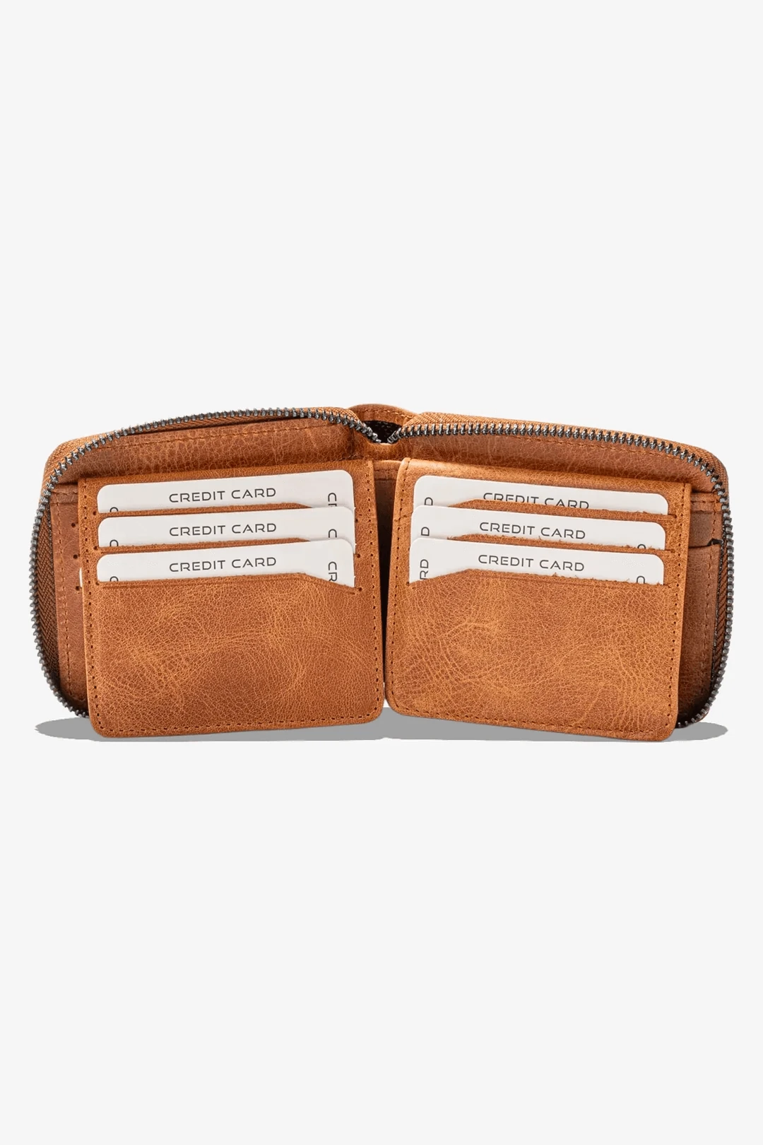 Byanca Hakiki Deri Fermuarlı Cüzdan