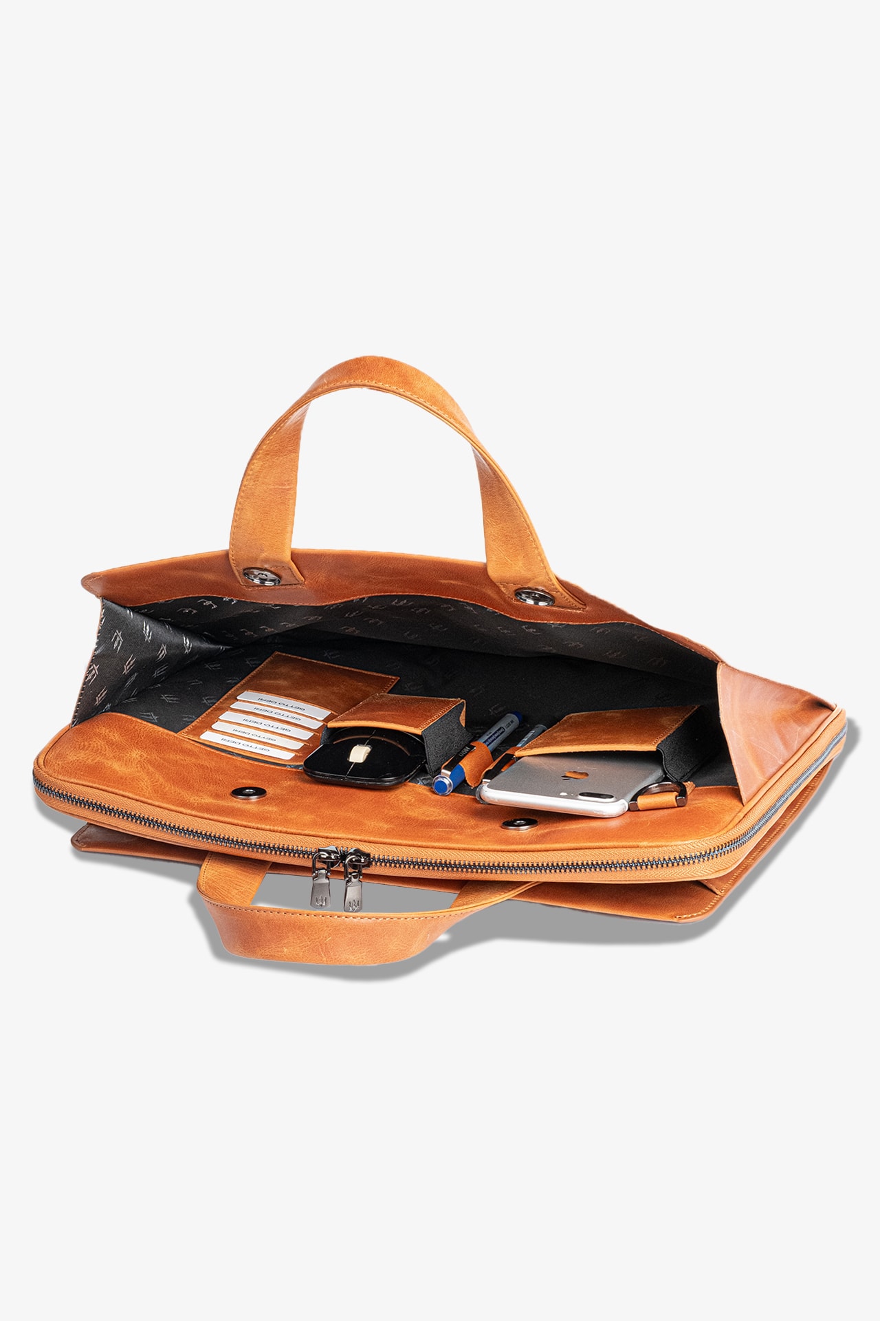 Bond Hakiki Deri Laptop Çantası