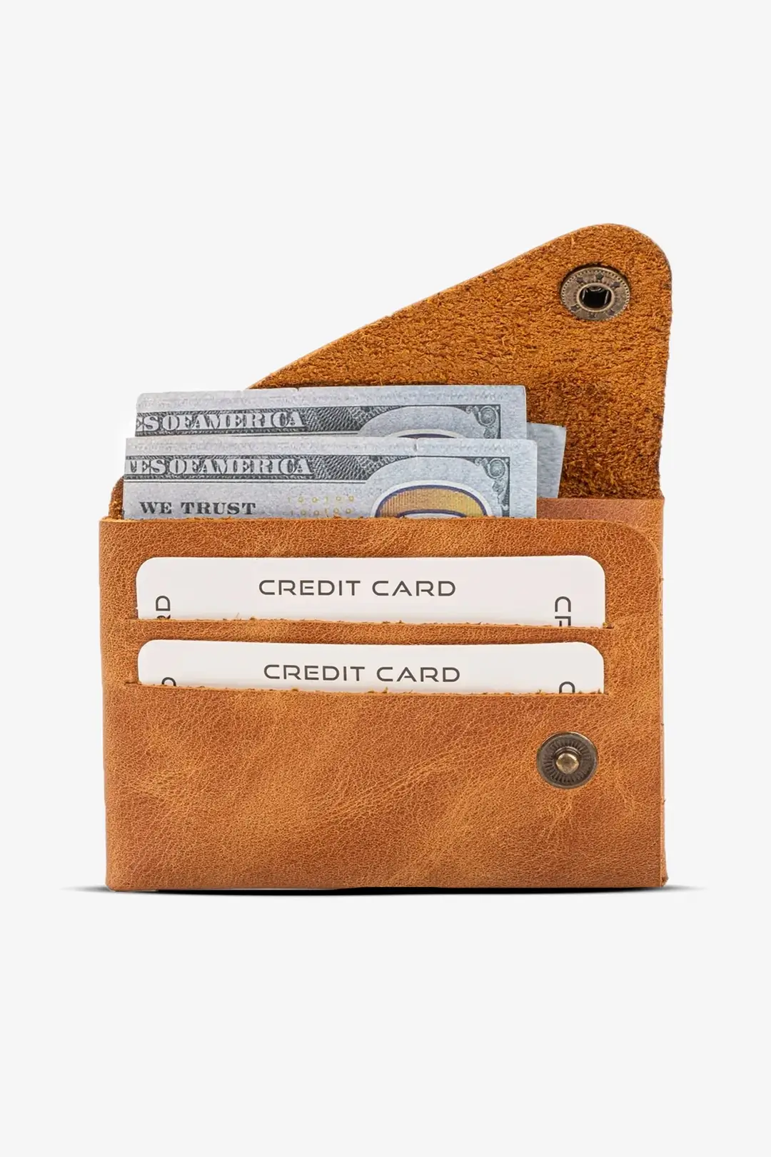 Origami Hakiki Deri Cüzdan