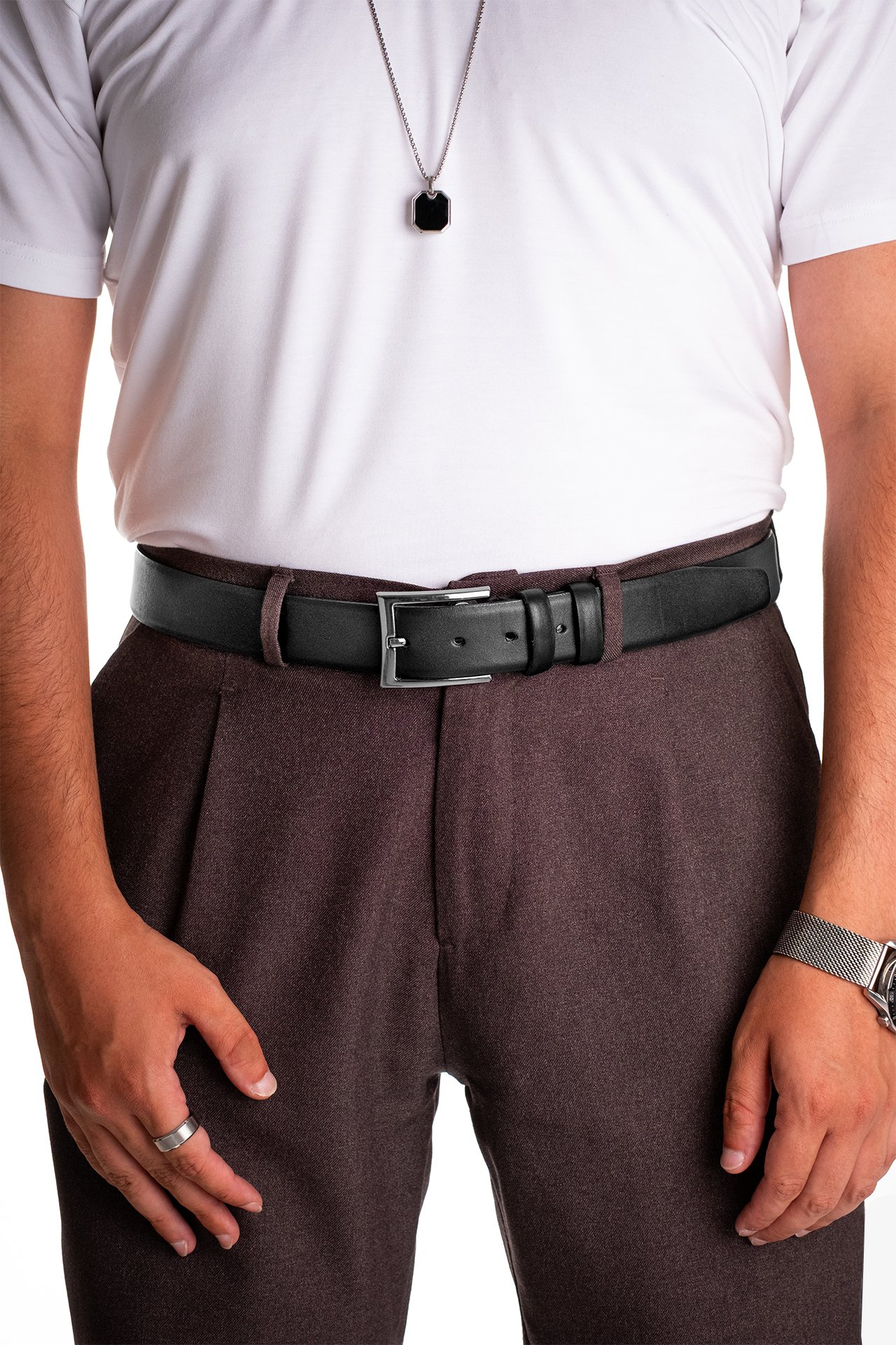 Klasik Düz Kemer 3,5 CM