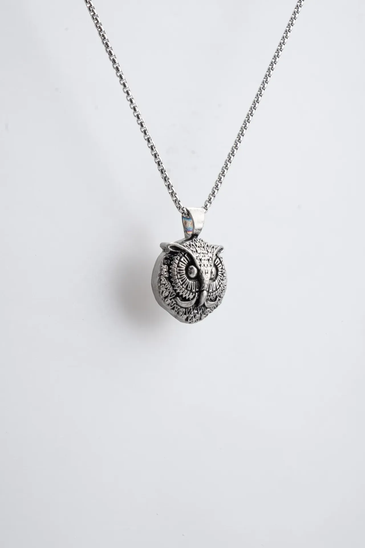 Design Owl Çelik Kolye