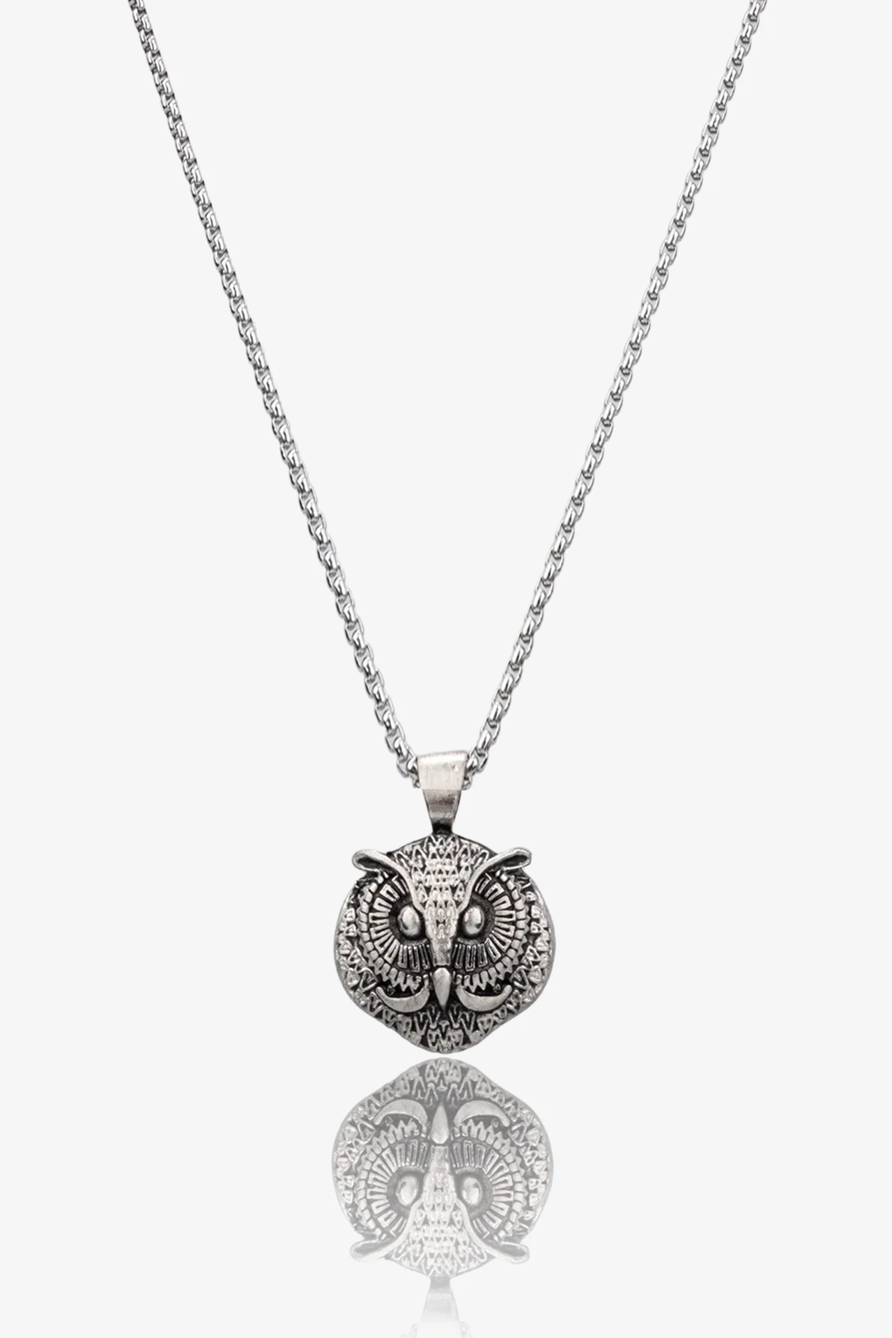 Design Owl Çelik Kolye