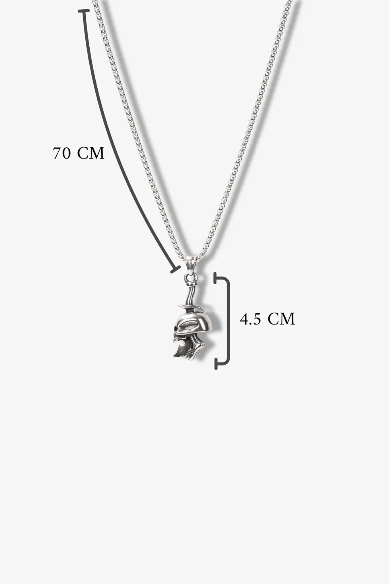 Skullzırs Çelik Kolye