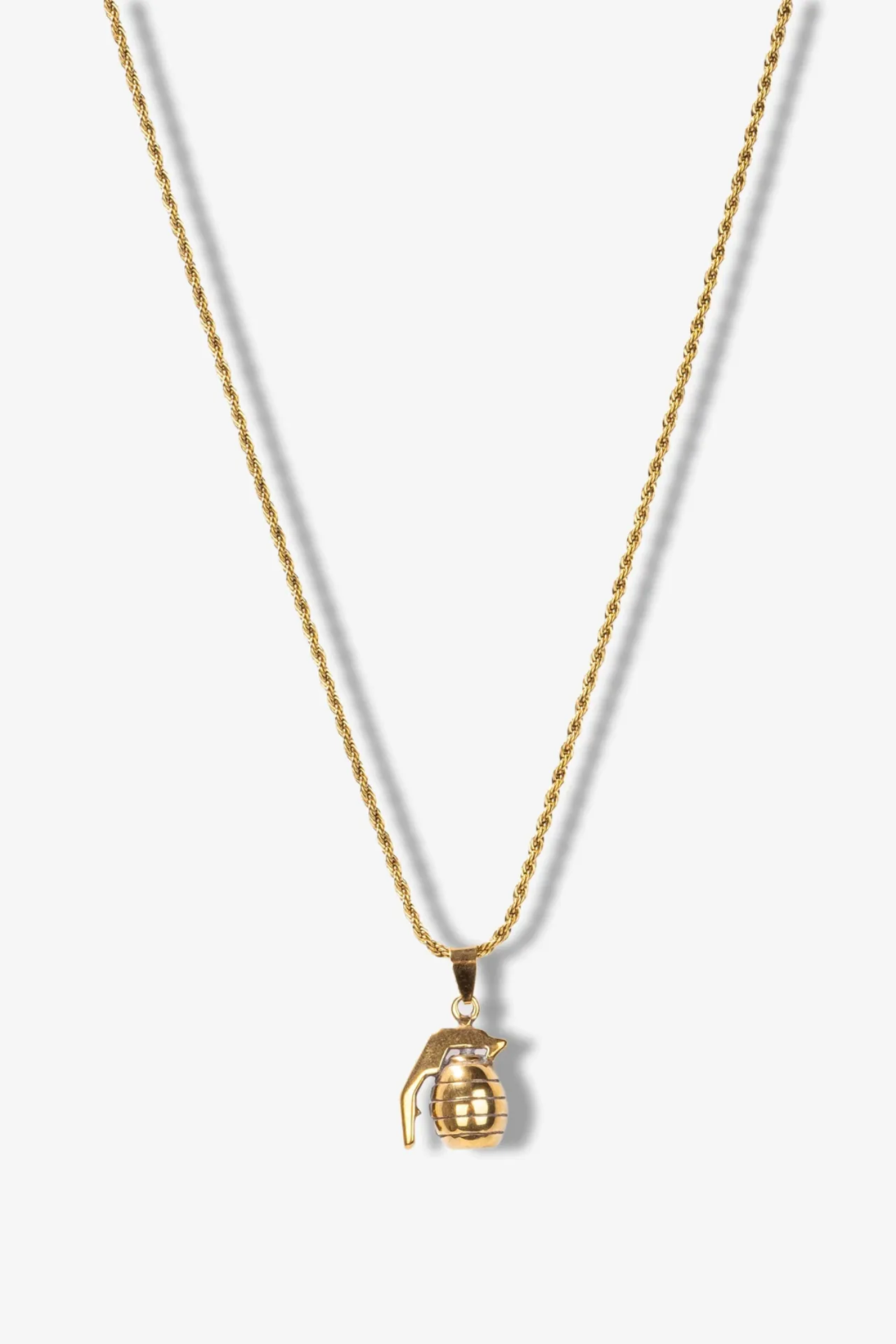 Grenade Çelik Kolye