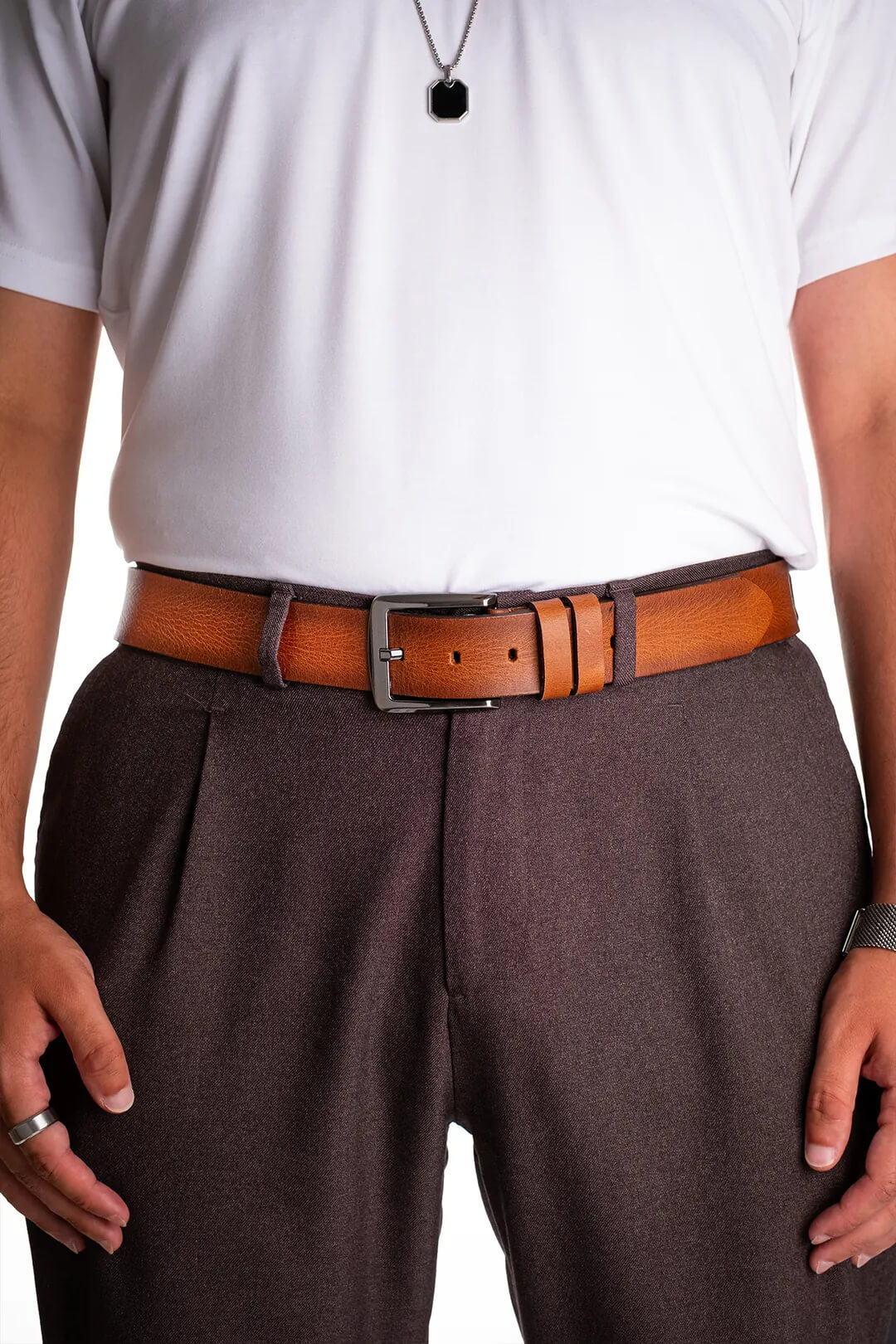 Anduril Hakiki Deri Kemer 4cm