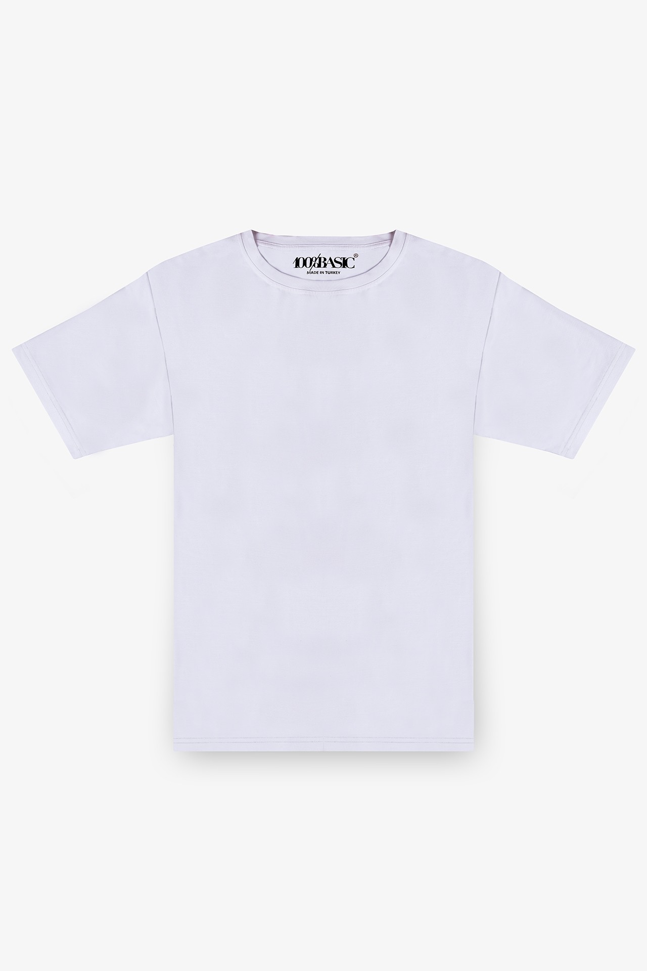 CoolFit Modal Basic Tişört – %95 Modal %5 Likra - BEYAZ