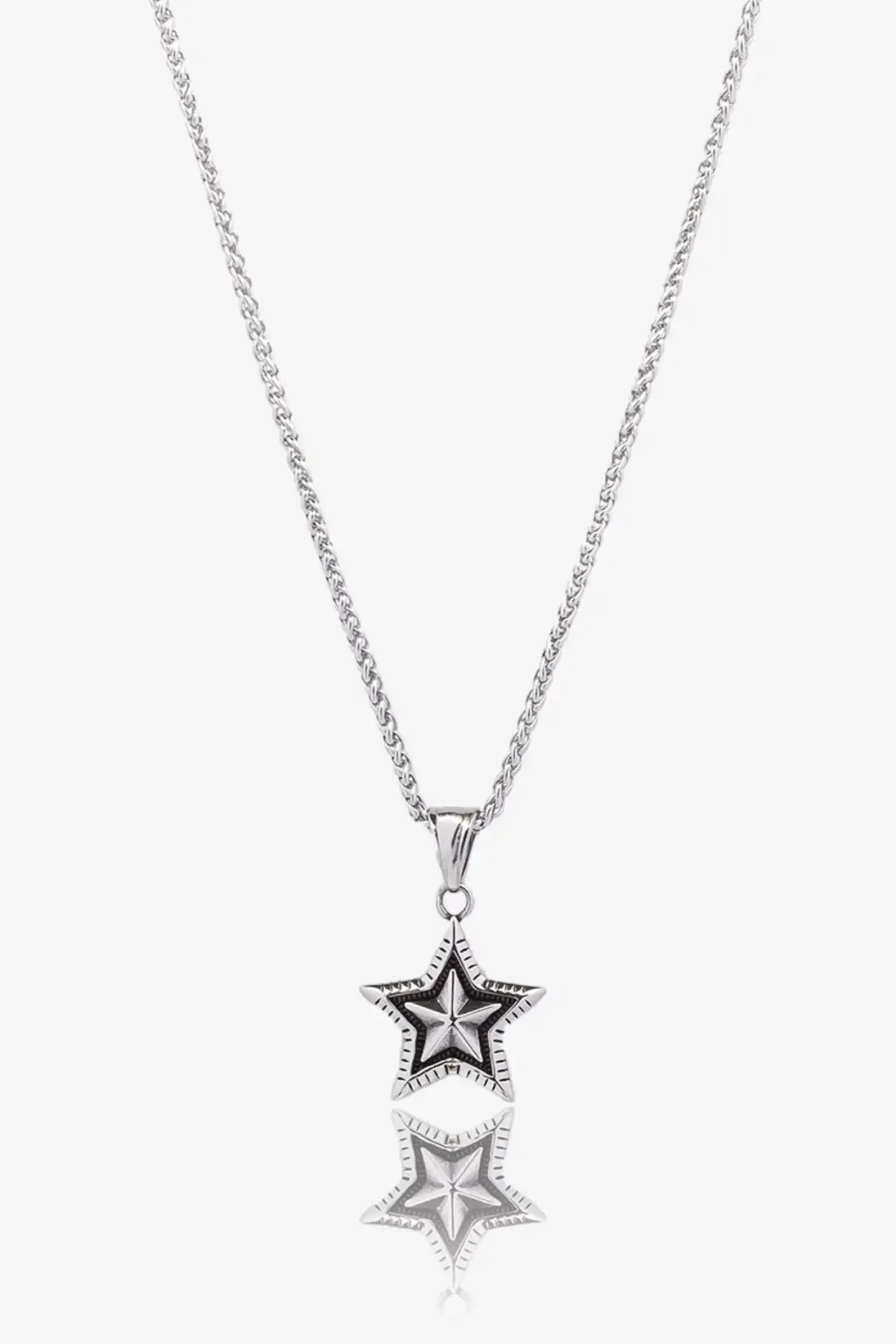 Yıldız Çelik Kolye