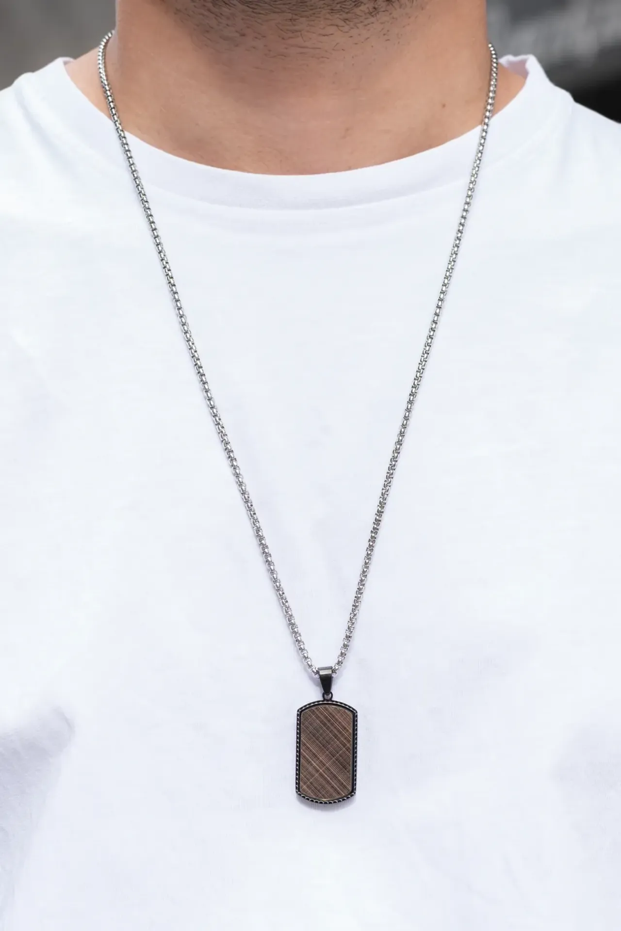 Scratch Çelik Kolye