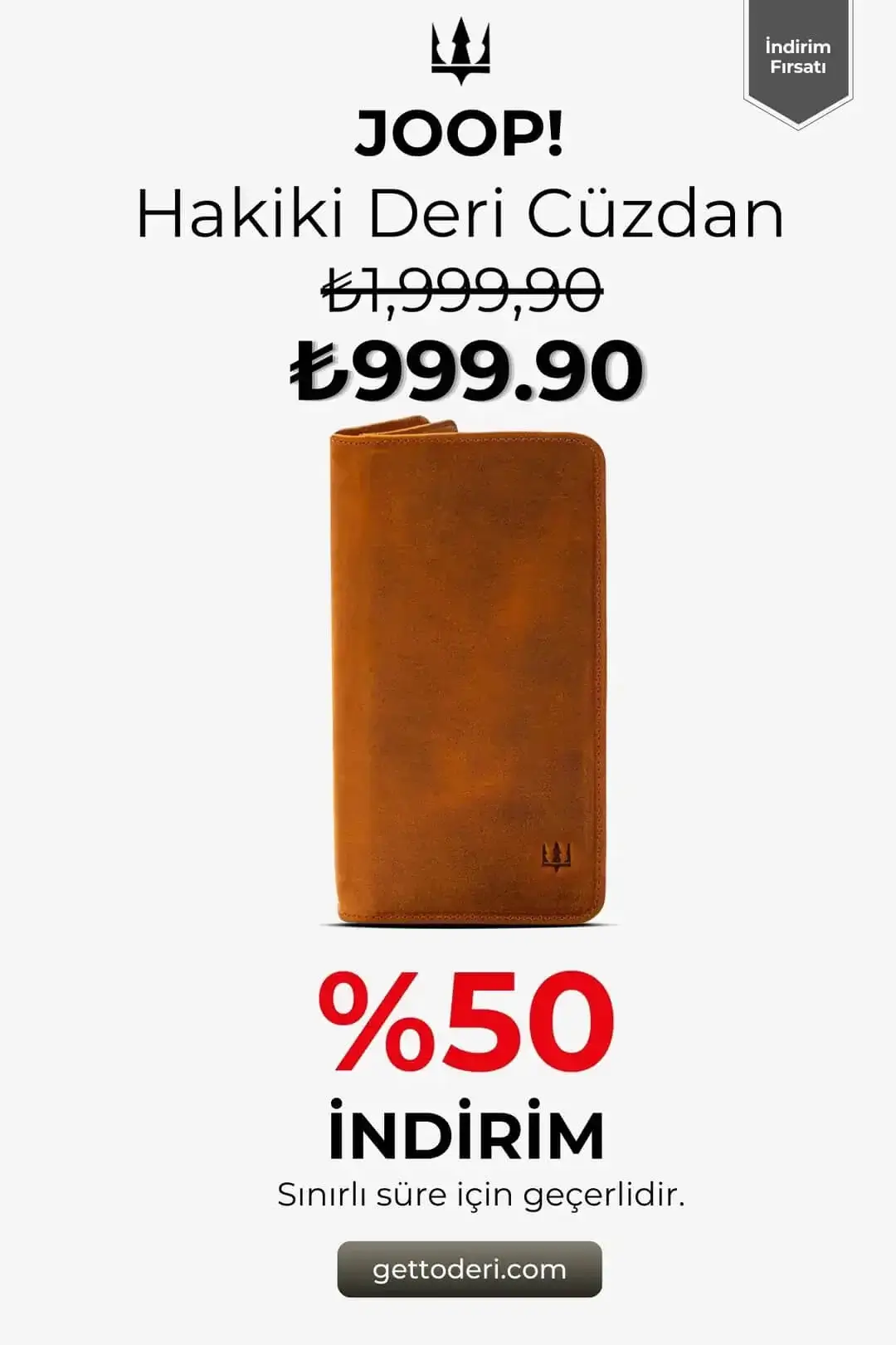 Joop! Hakiki Deri Cüzdan