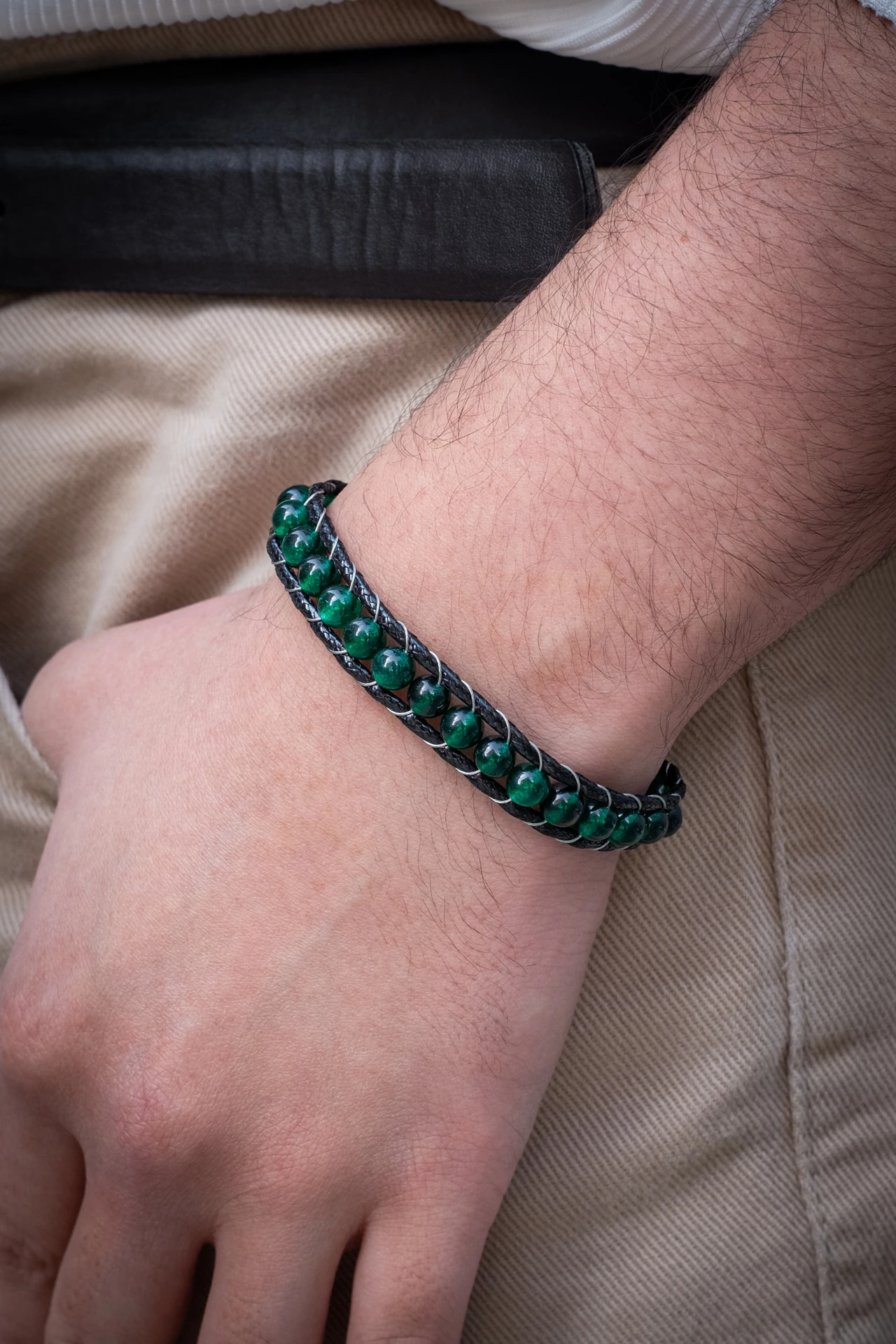 Corin Hematit Bileklik