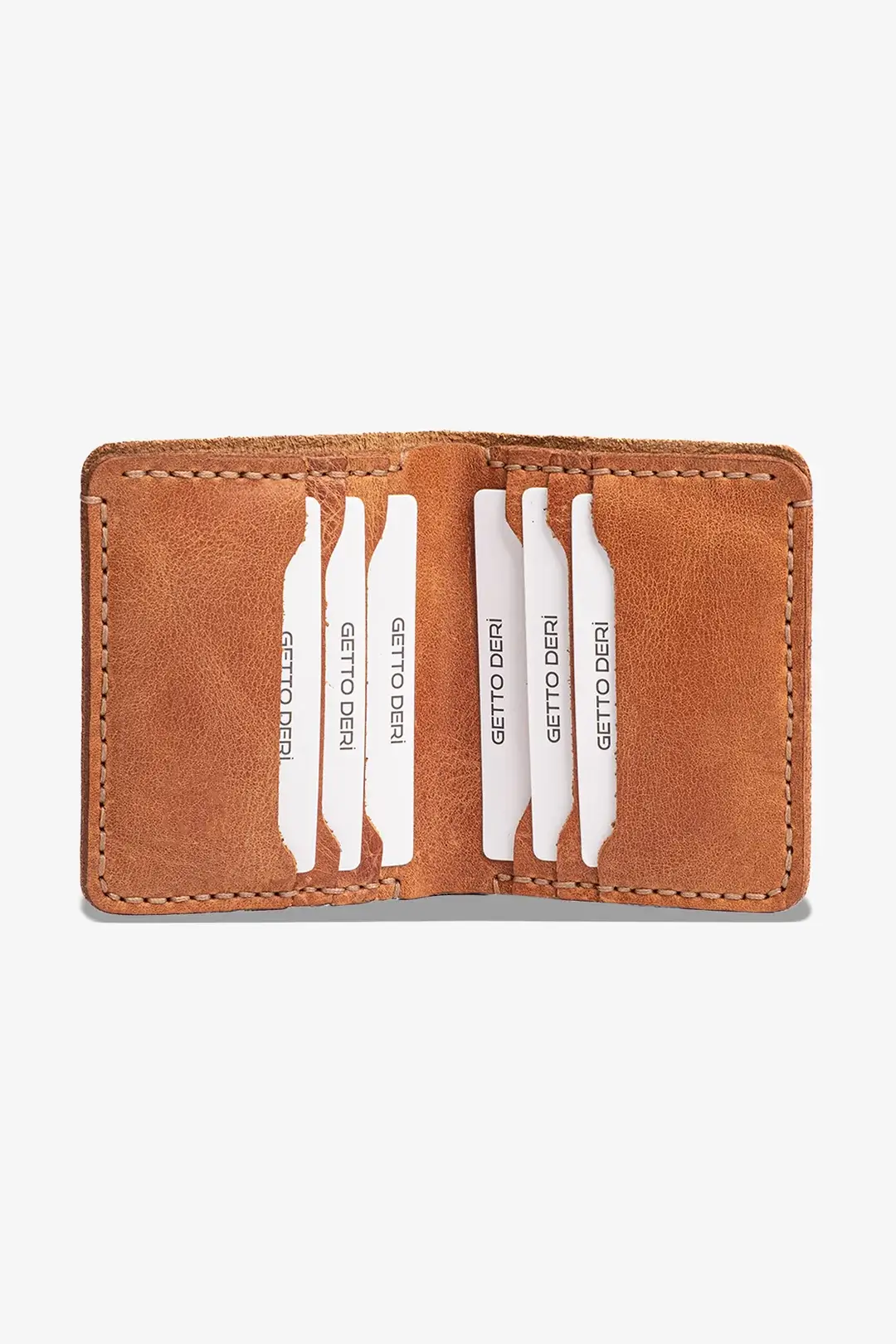 Stanton El Yapımı Hakiki Deri Cüzdan