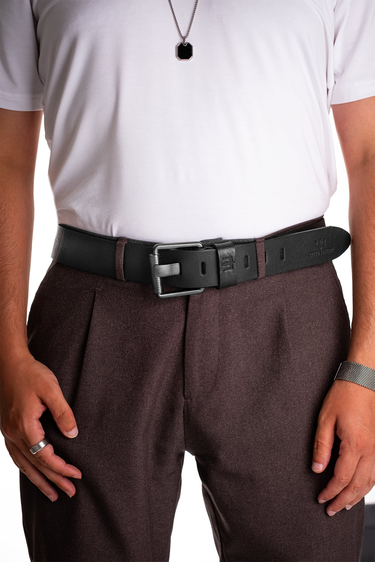 Duke Hakiki Deri Kemer 4,5 CM